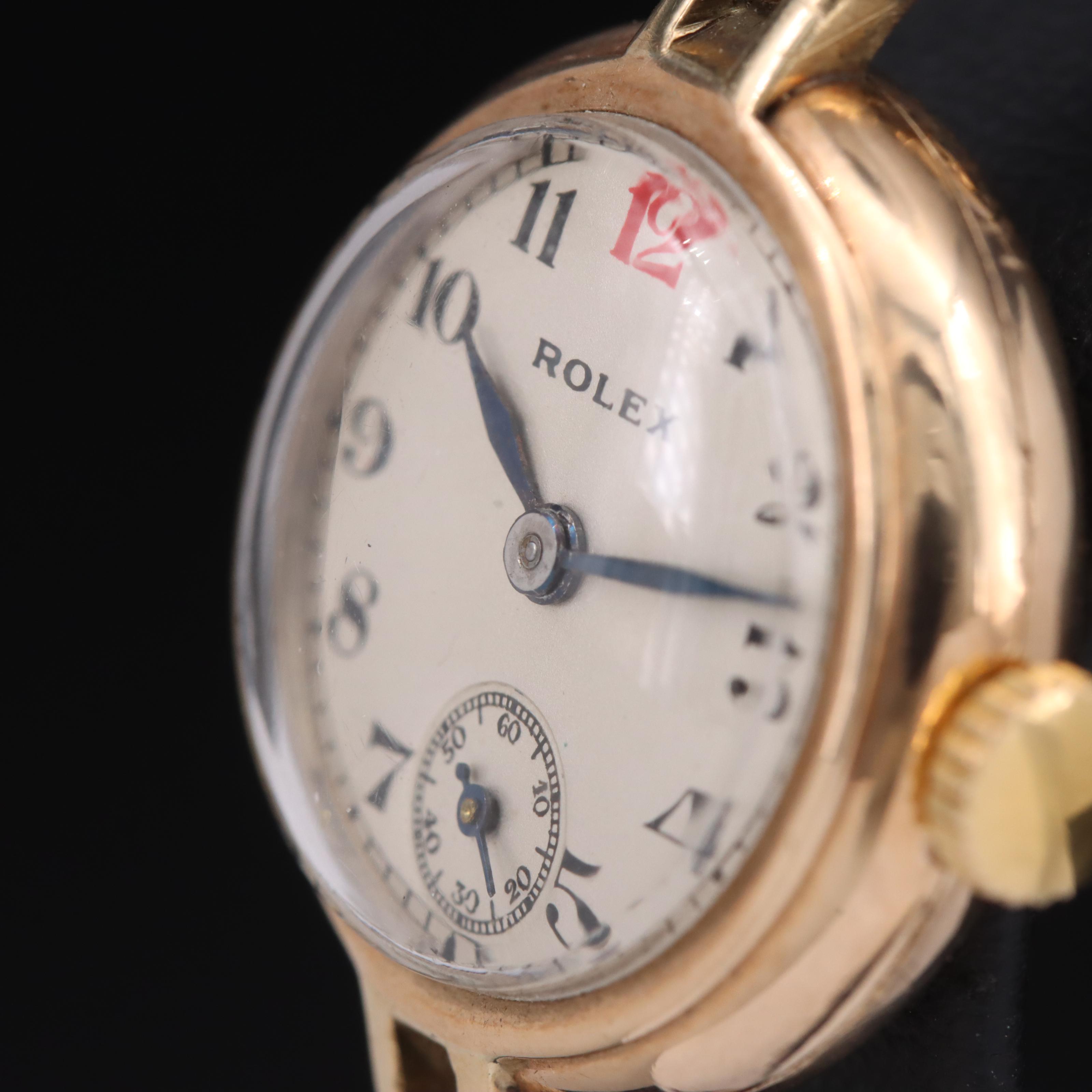 1931 Rolex Prima 9K Watch with 14K Bracelet