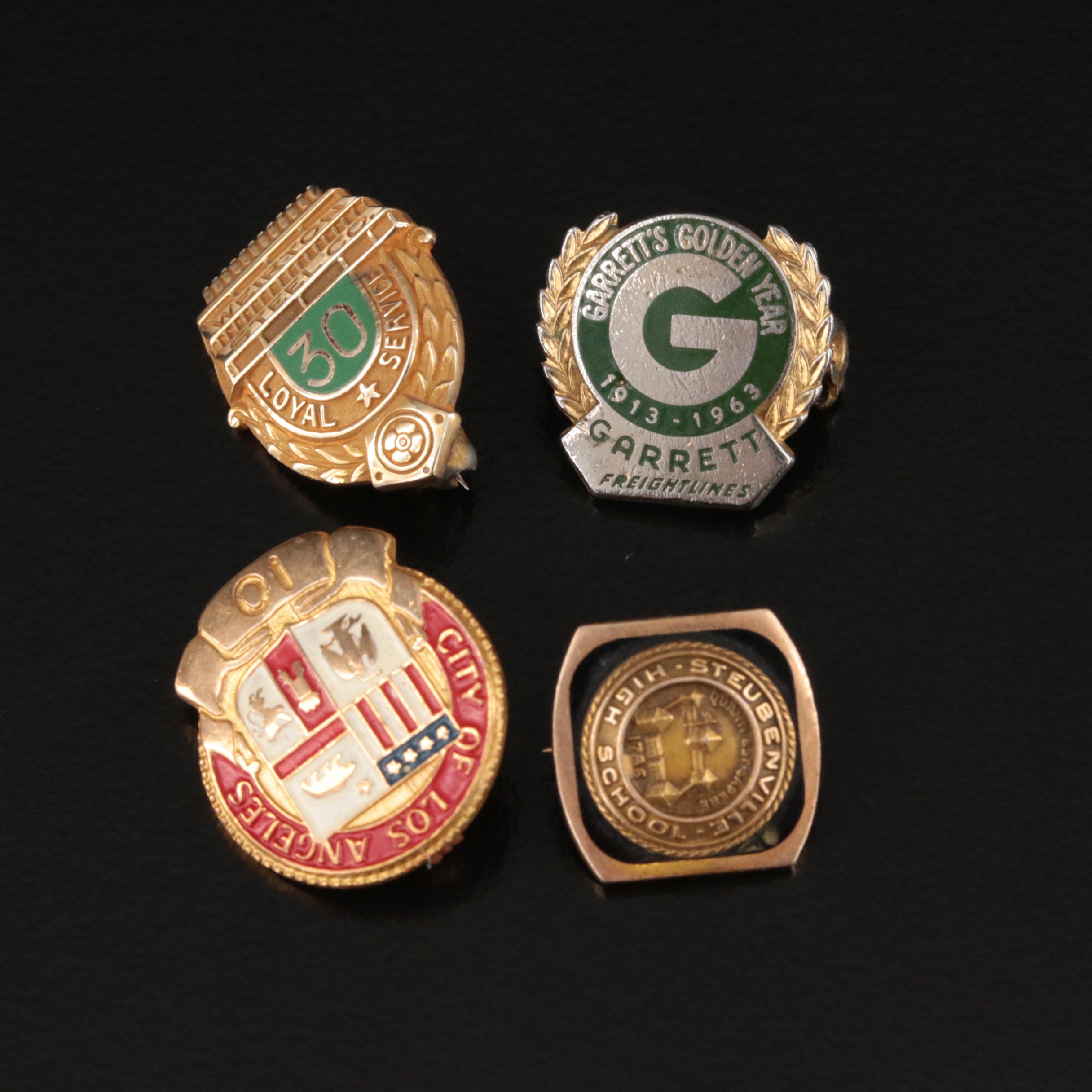 10K Enamel Pins and Brooches