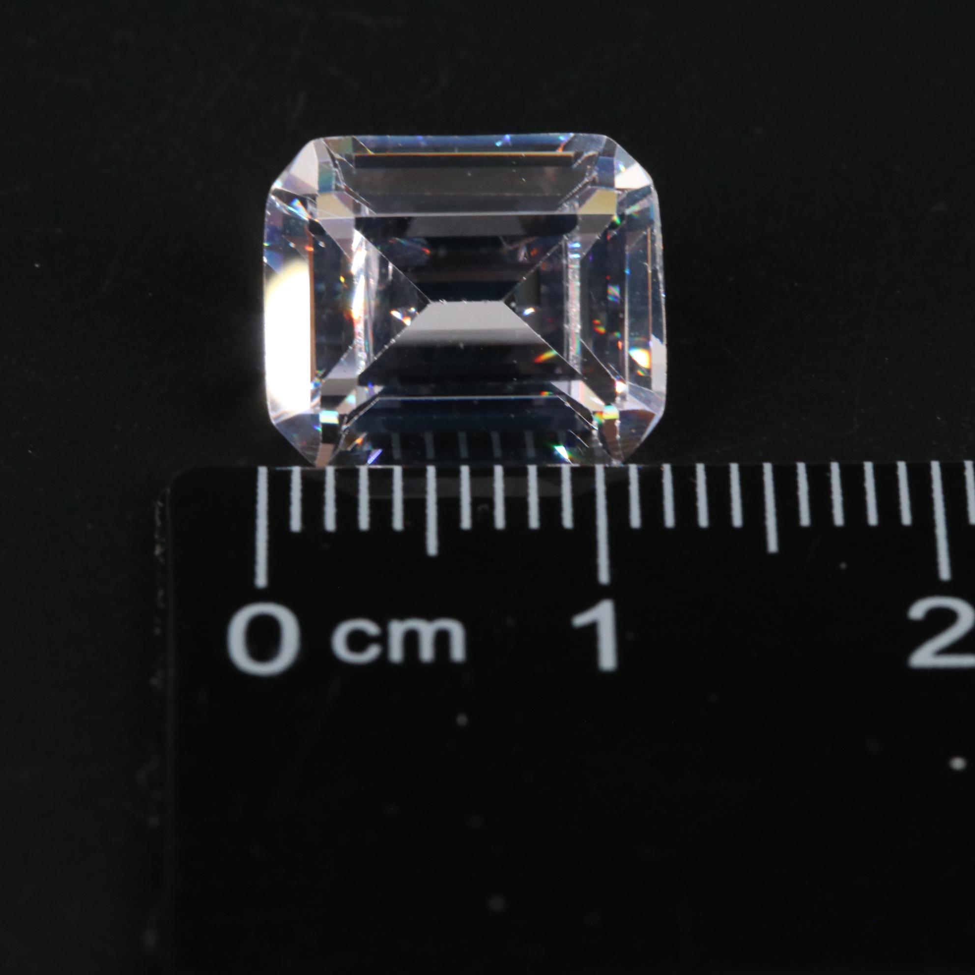 Loose 11.10 CT Cubic Zirconia