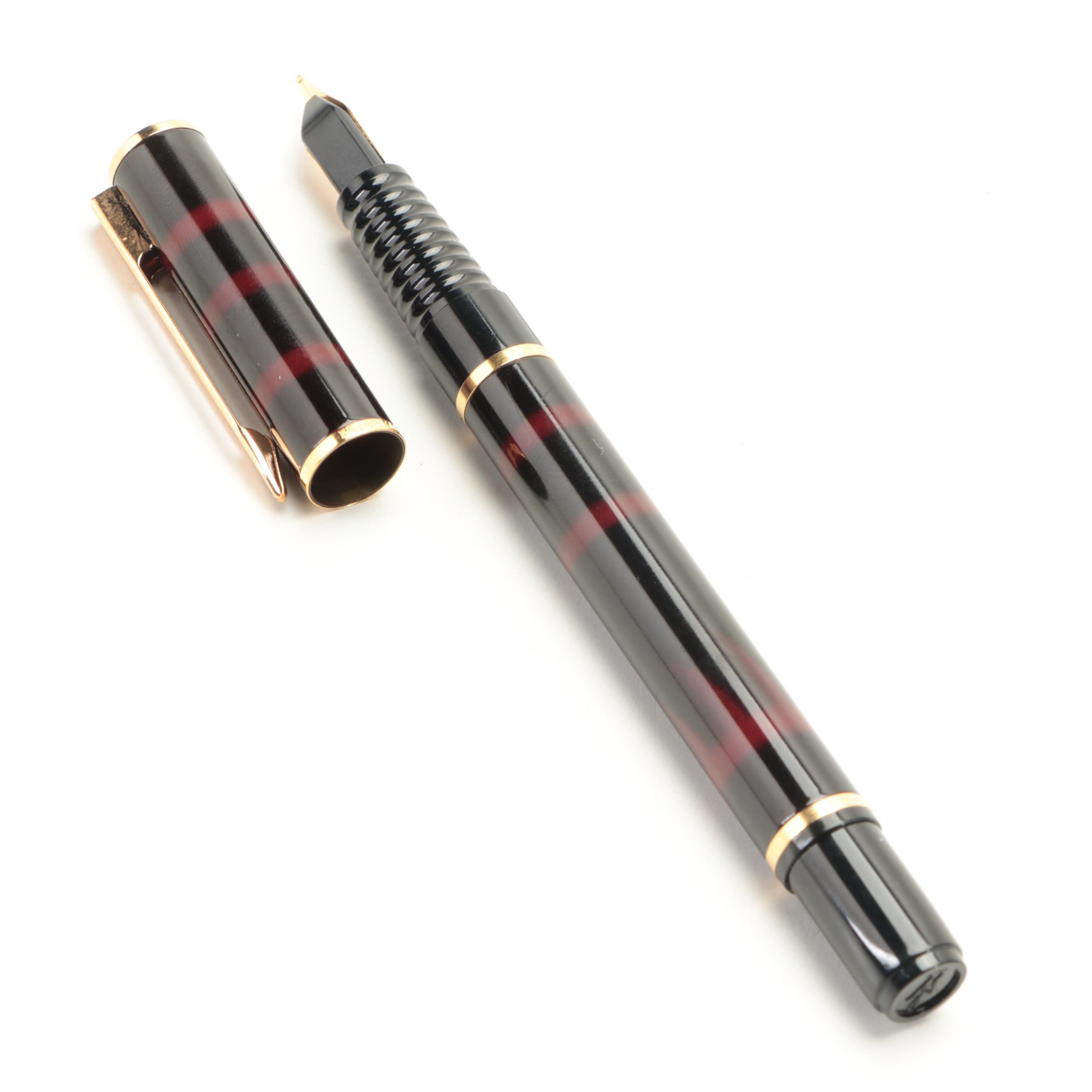 Waterman Laureat Tortoiseshell Resin Fountain Pen