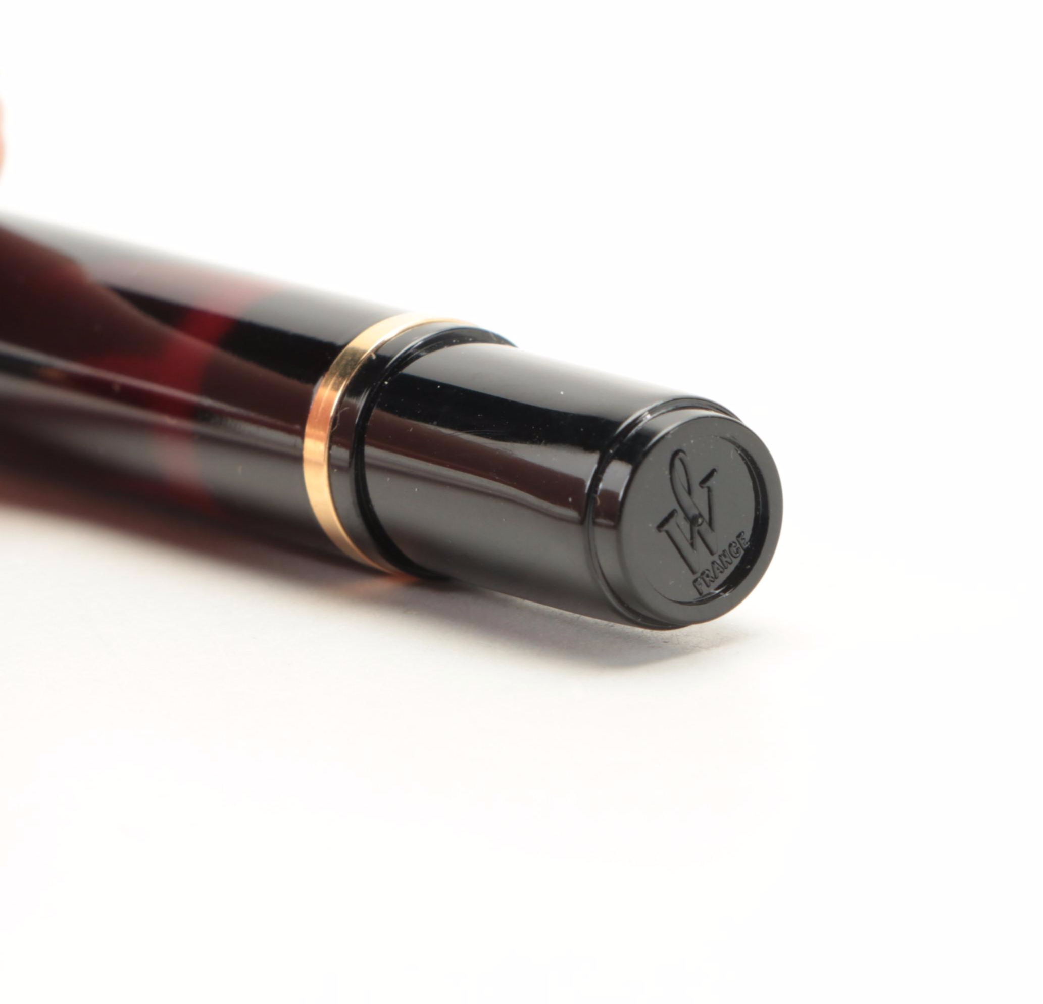 Waterman Laureat Tortoiseshell Resin Fountain Pen