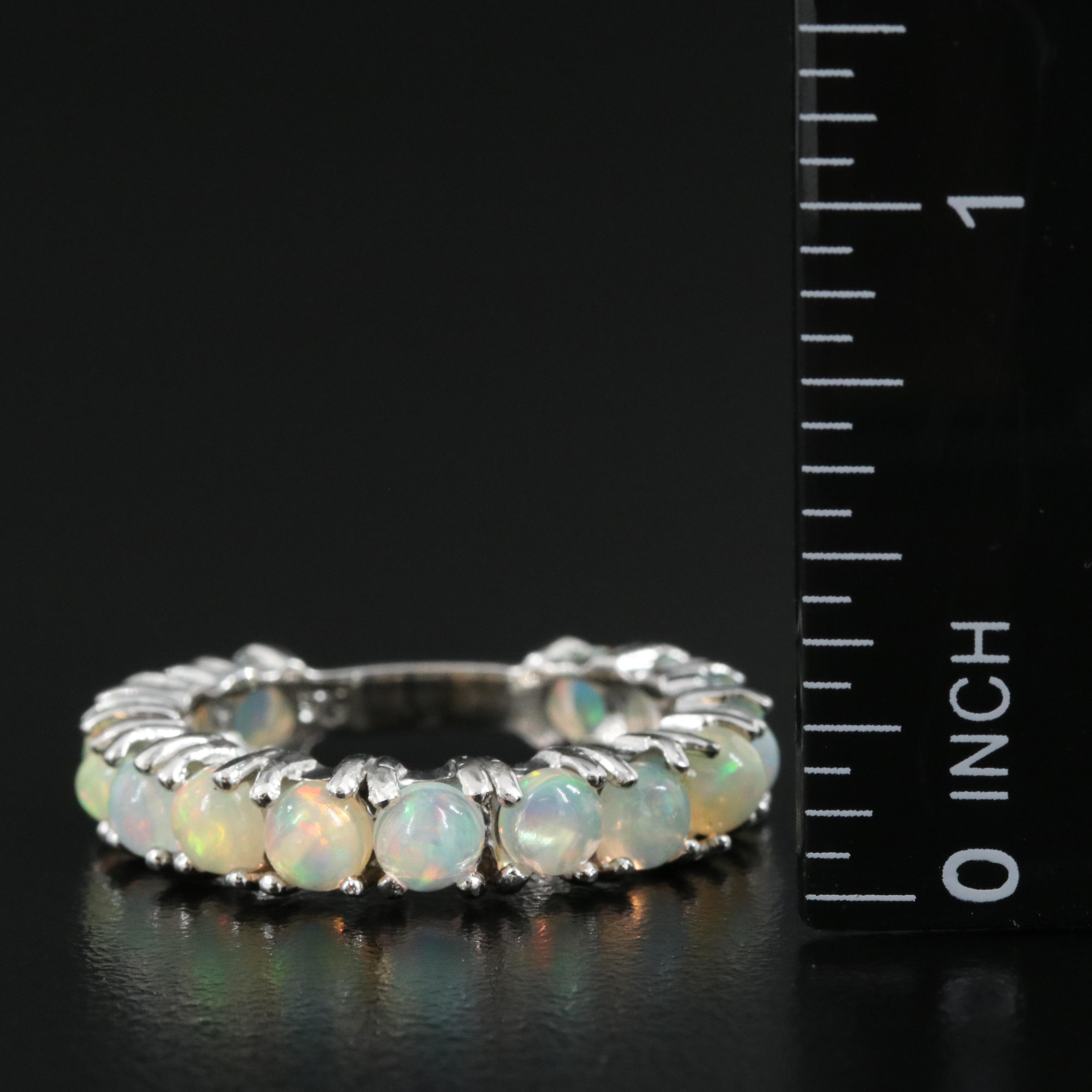 Sterling Opal Ring