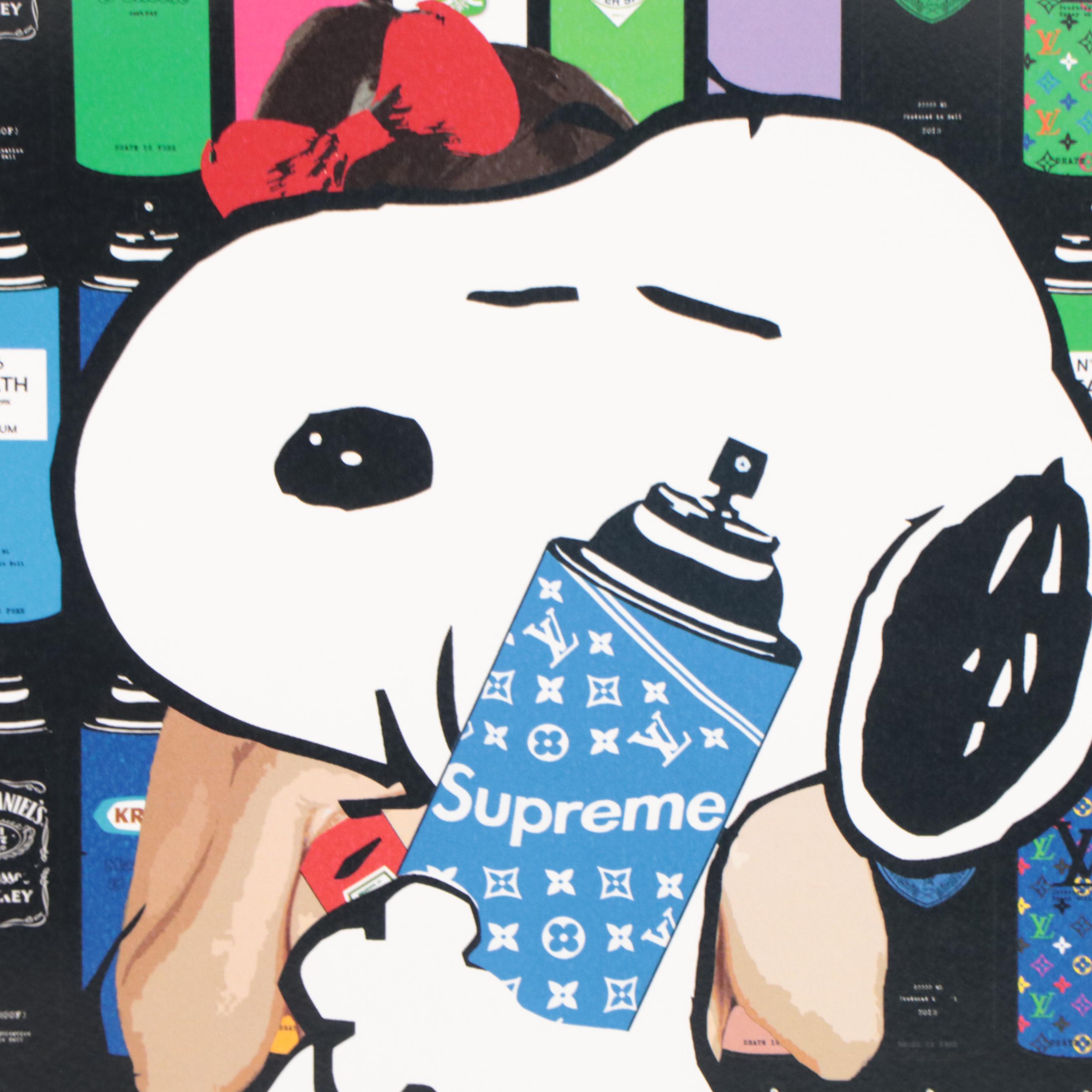 Death NYC Pop Art Graphic Print of Snoopy, 2022