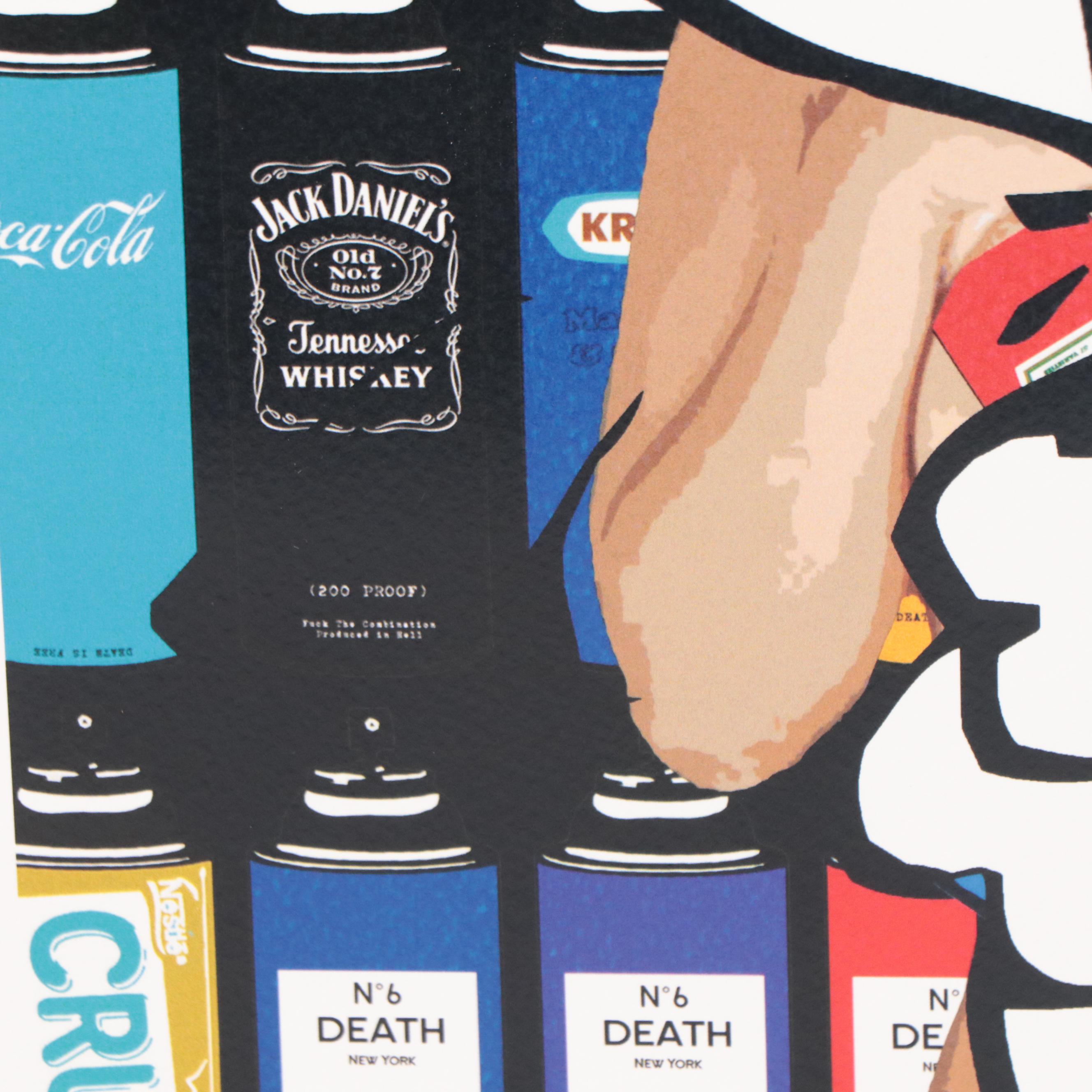 Death NYC Pop Art Graphic Print of Snoopy, 2022