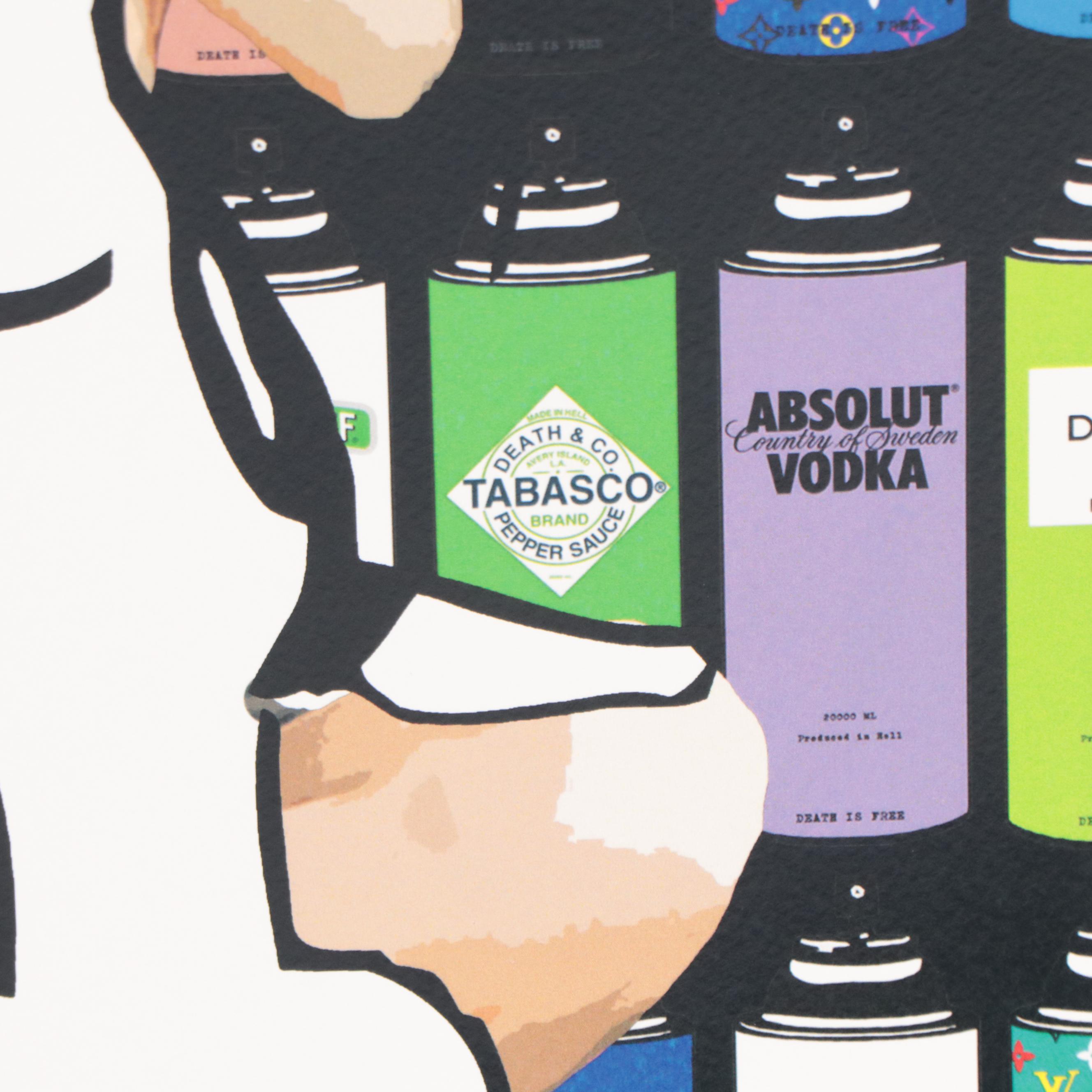 Death NYC Pop Art Graphic Print of Snoopy, 2022