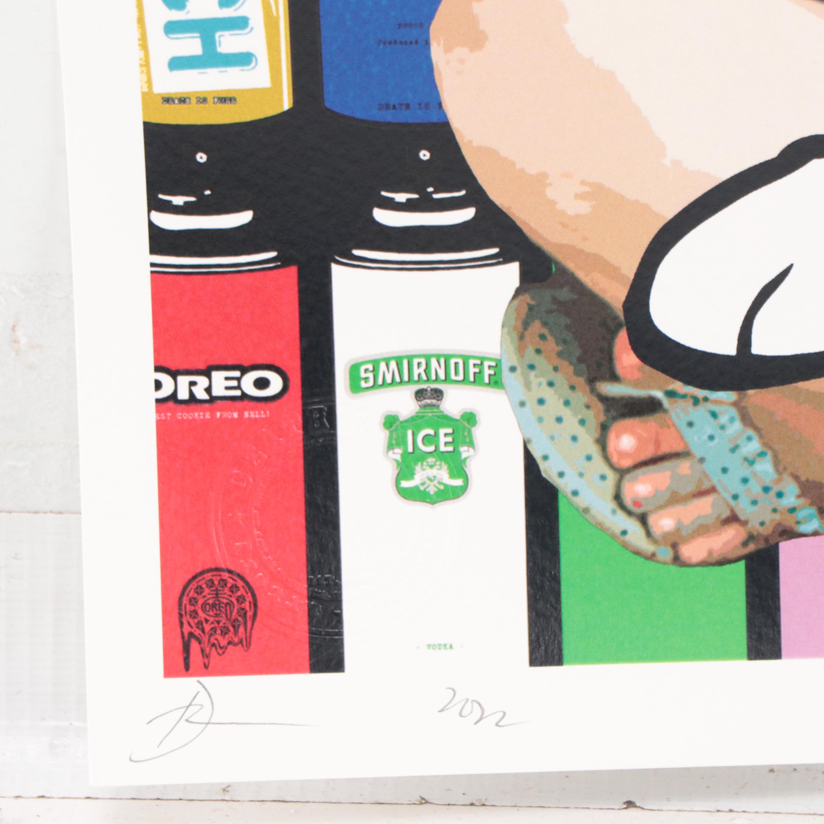 Death NYC Pop Art Graphic Print of Snoopy, 2022