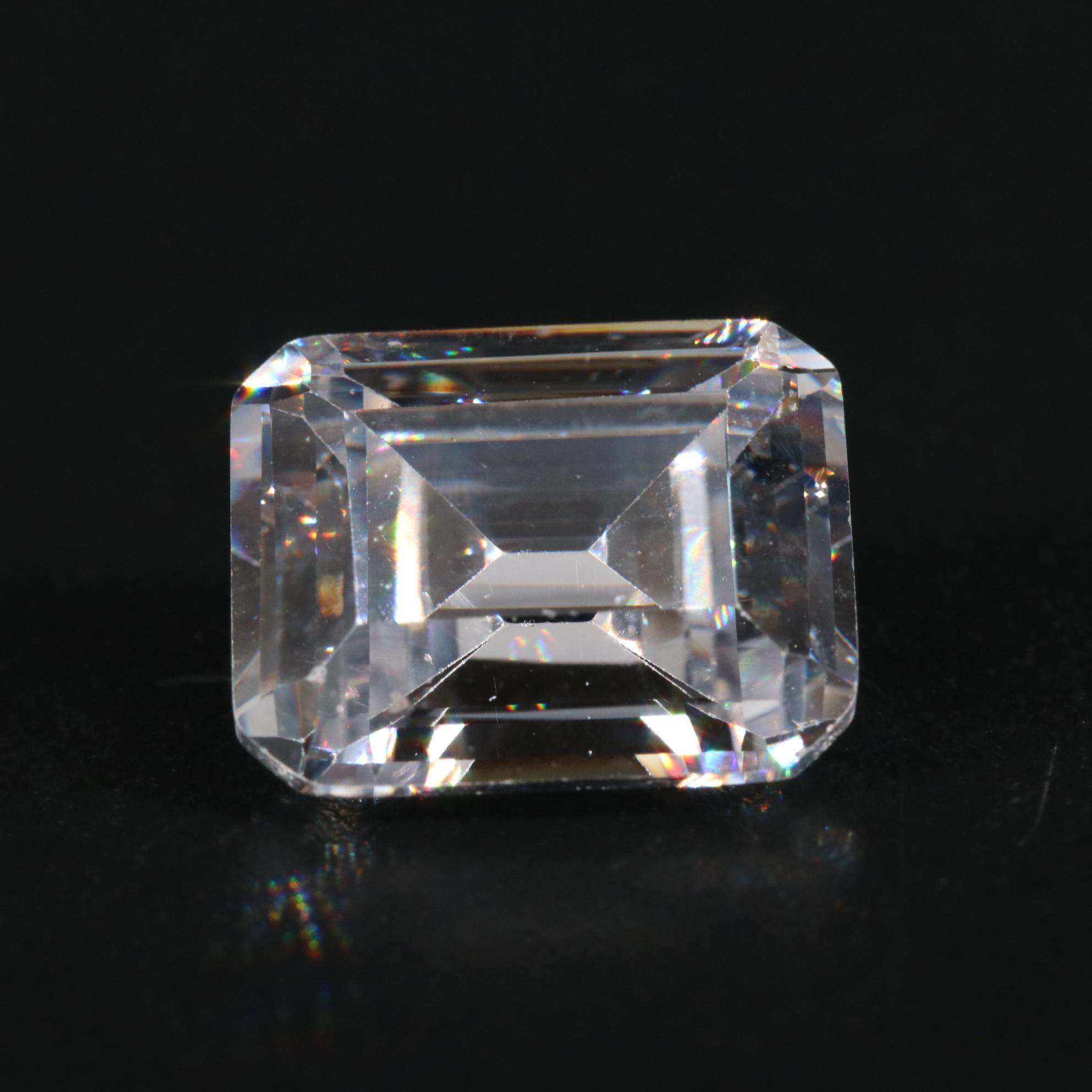 Loose 10.40 CT Cubic Zirconia