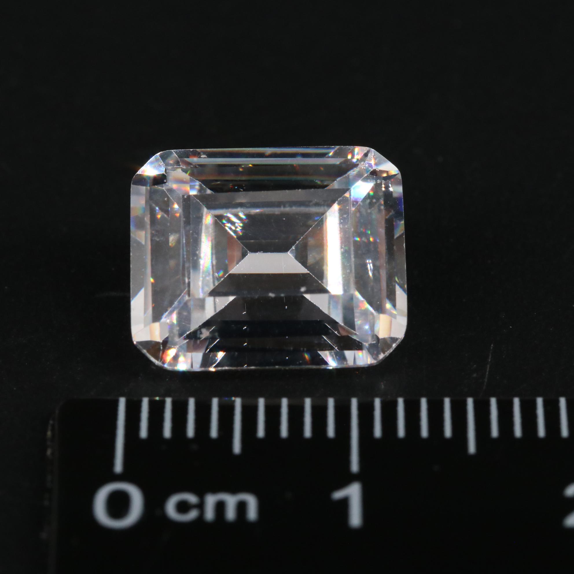 Loose 10.40 CT Cubic Zirconia