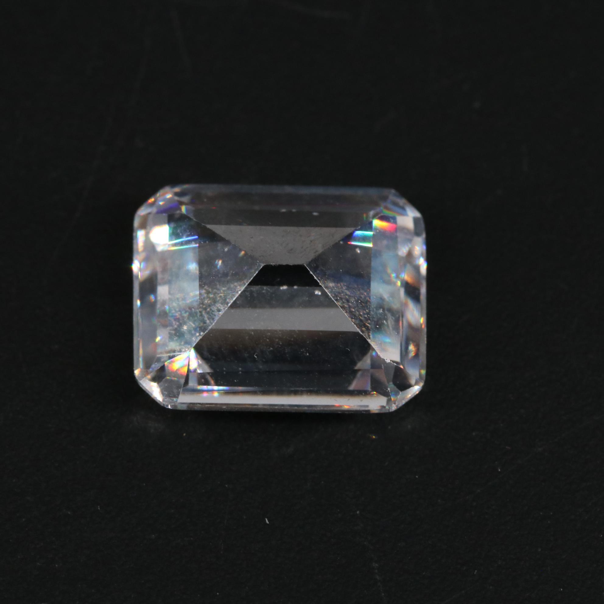 Loose 10.40 CT Cubic Zirconia