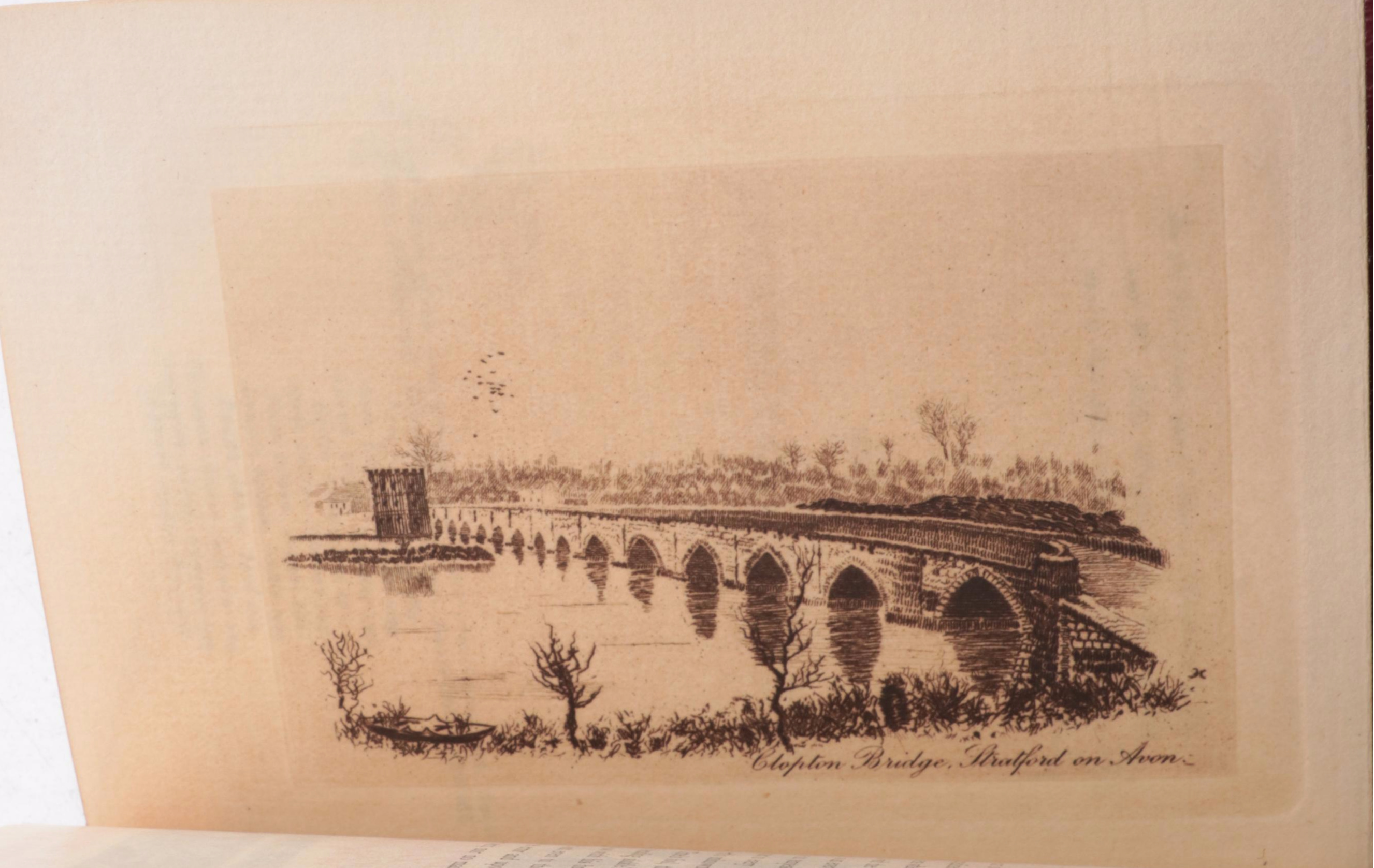 Leather Bound "The Temple Shakespeare" Partial Set, Early 20th Century