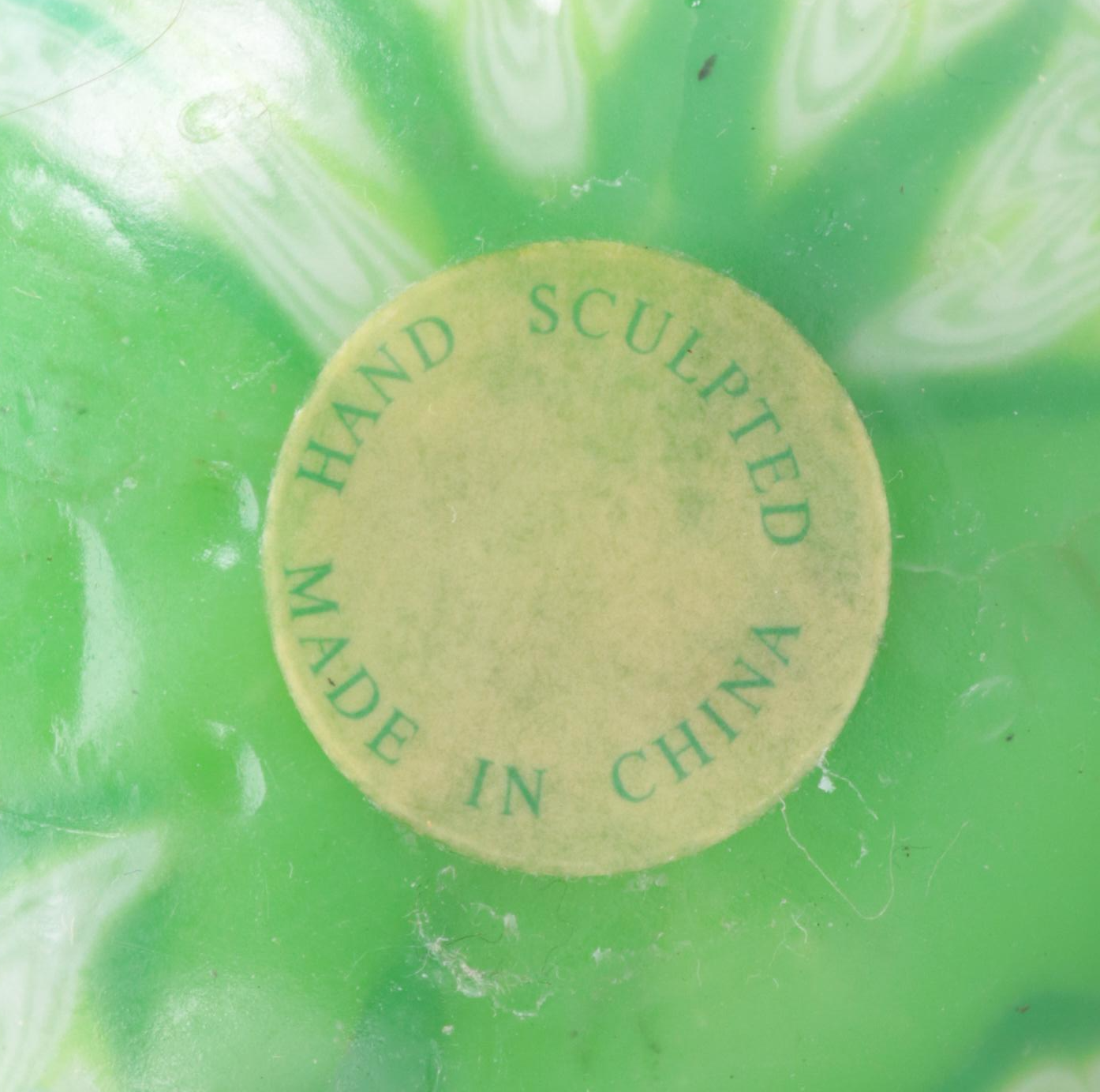 Ceramic Basket with Easter Eggs, Alabaster Figurine and Votive Holder