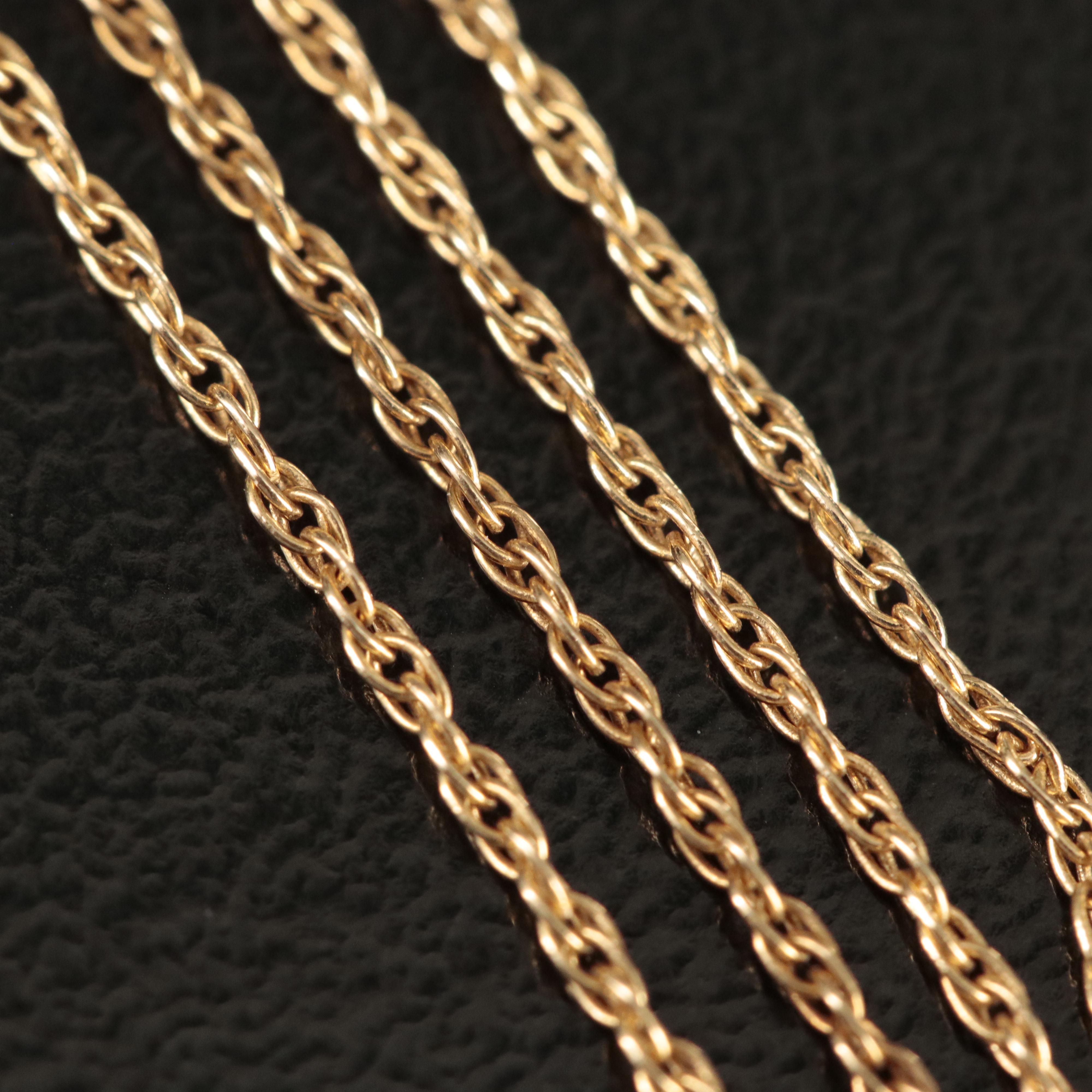 14K Pearl and Diamond Pendant Necklace