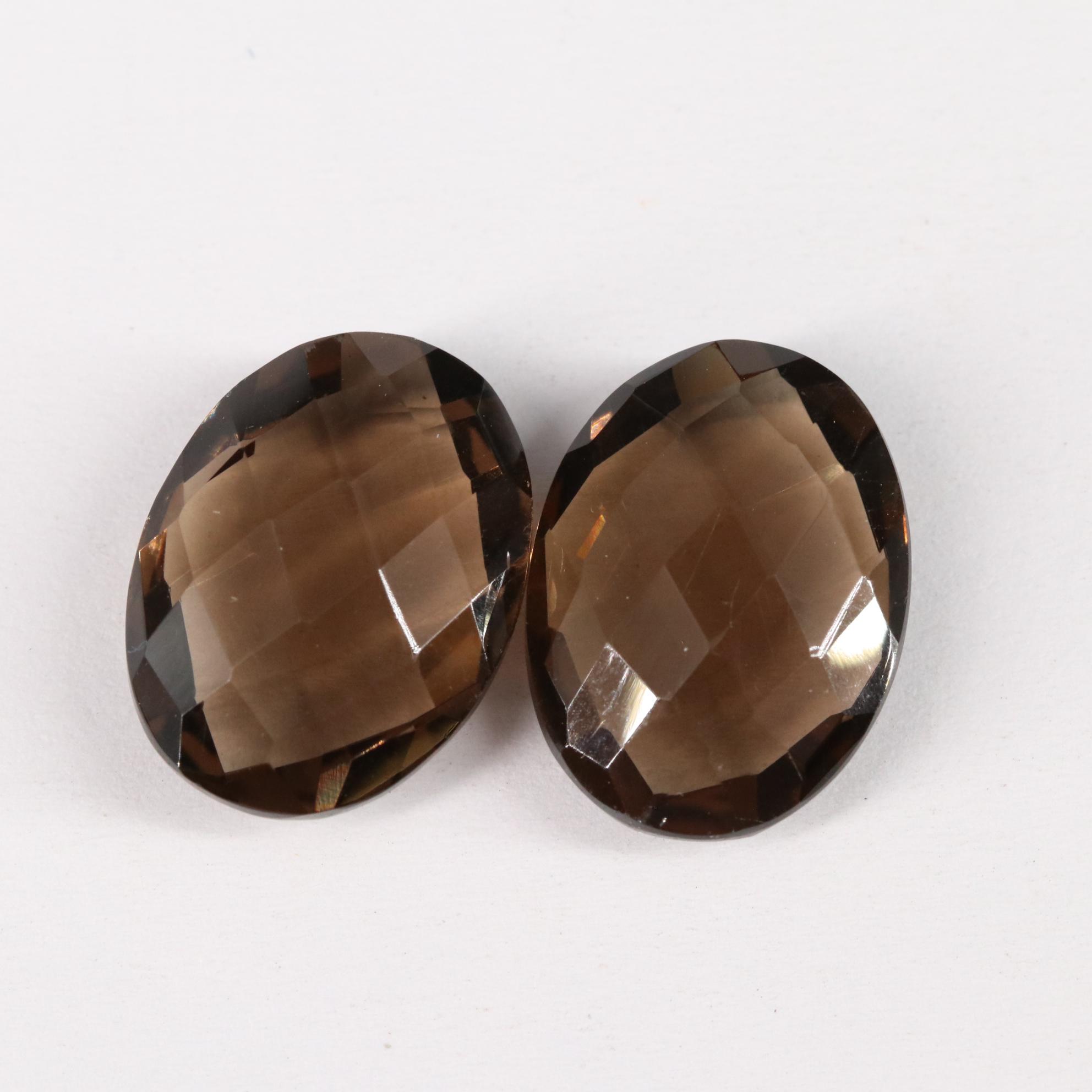 Loose 13.80 CTW Smoky Quartz Lot