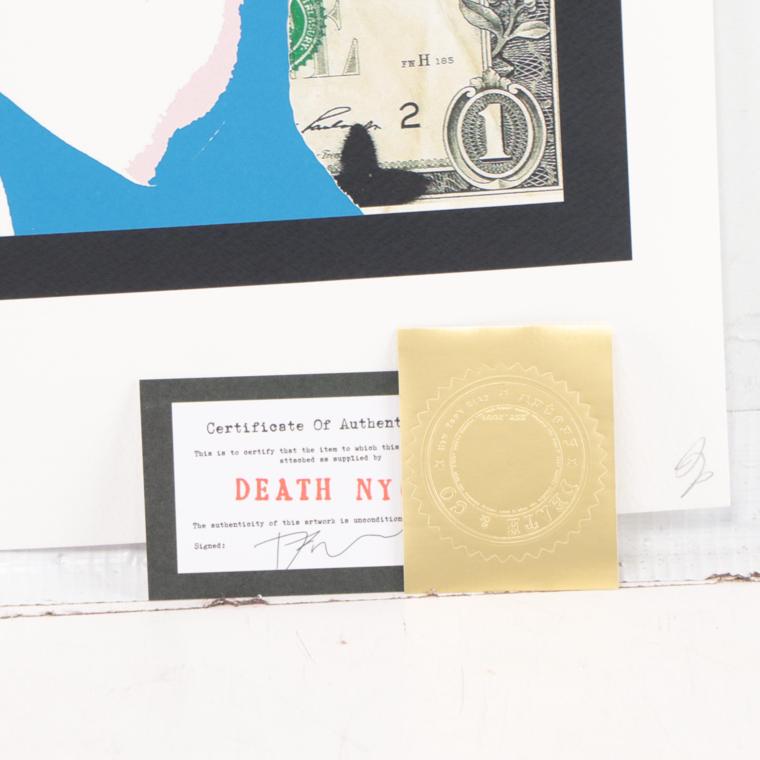 Death NYC Pop Art Graphic Print of Snow White, 2020