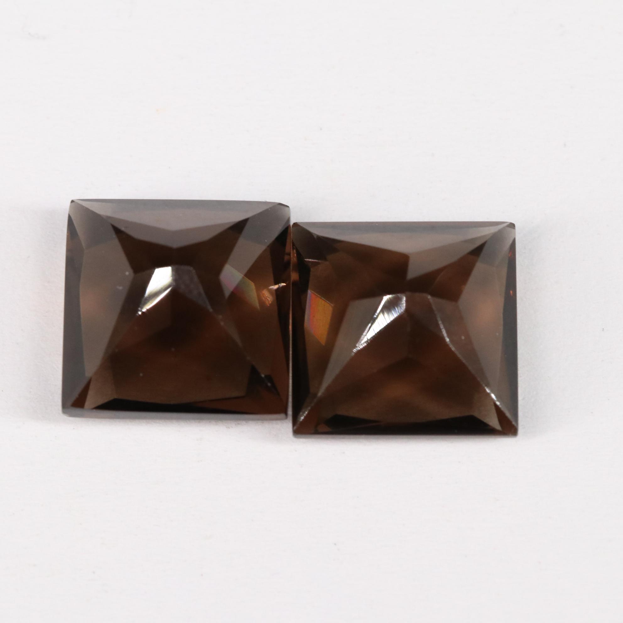 Loose 15.80 CTW Smoky Quartz Lot