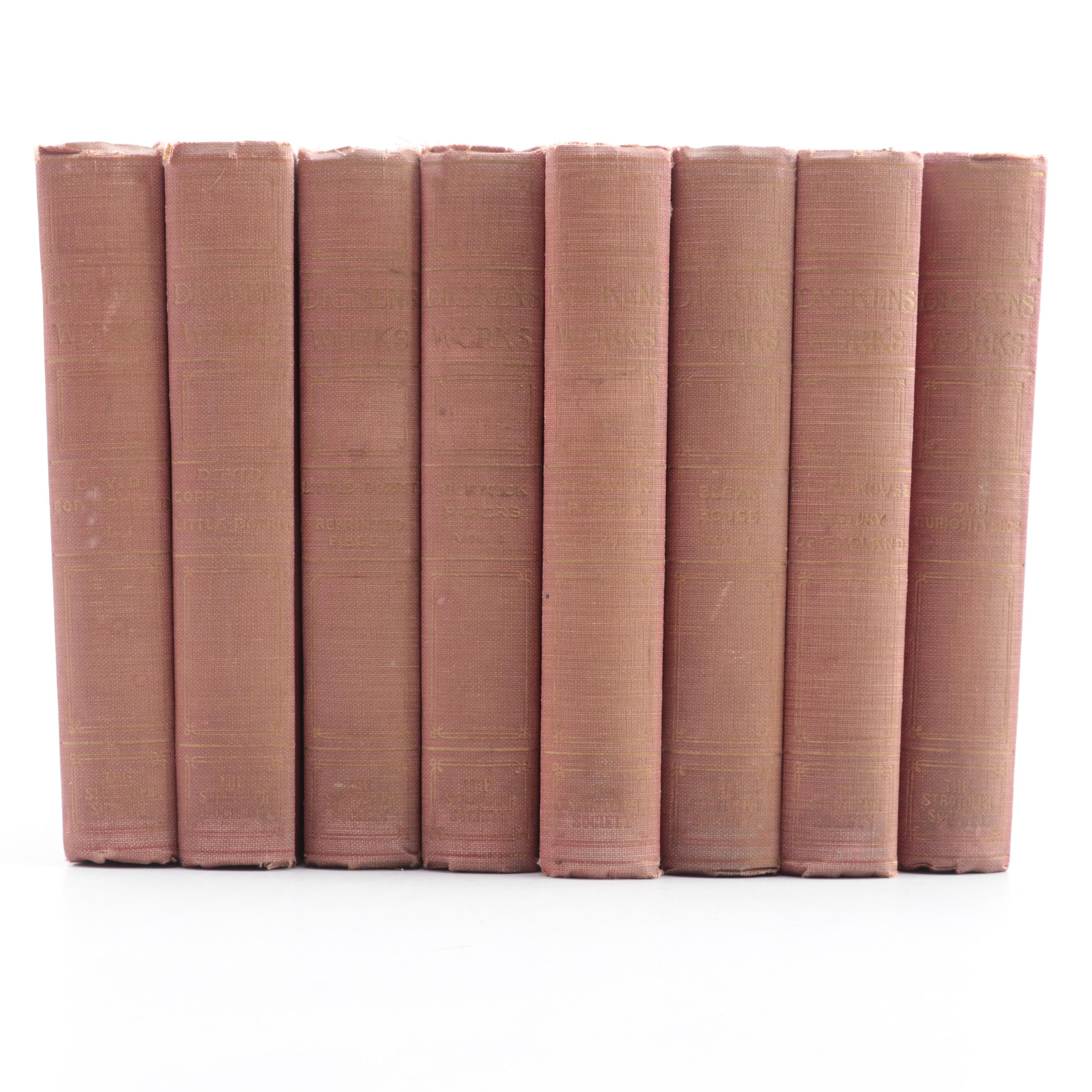 Illustrated Book Lover's Edition "The Works of Charles Dickens" Partial Set