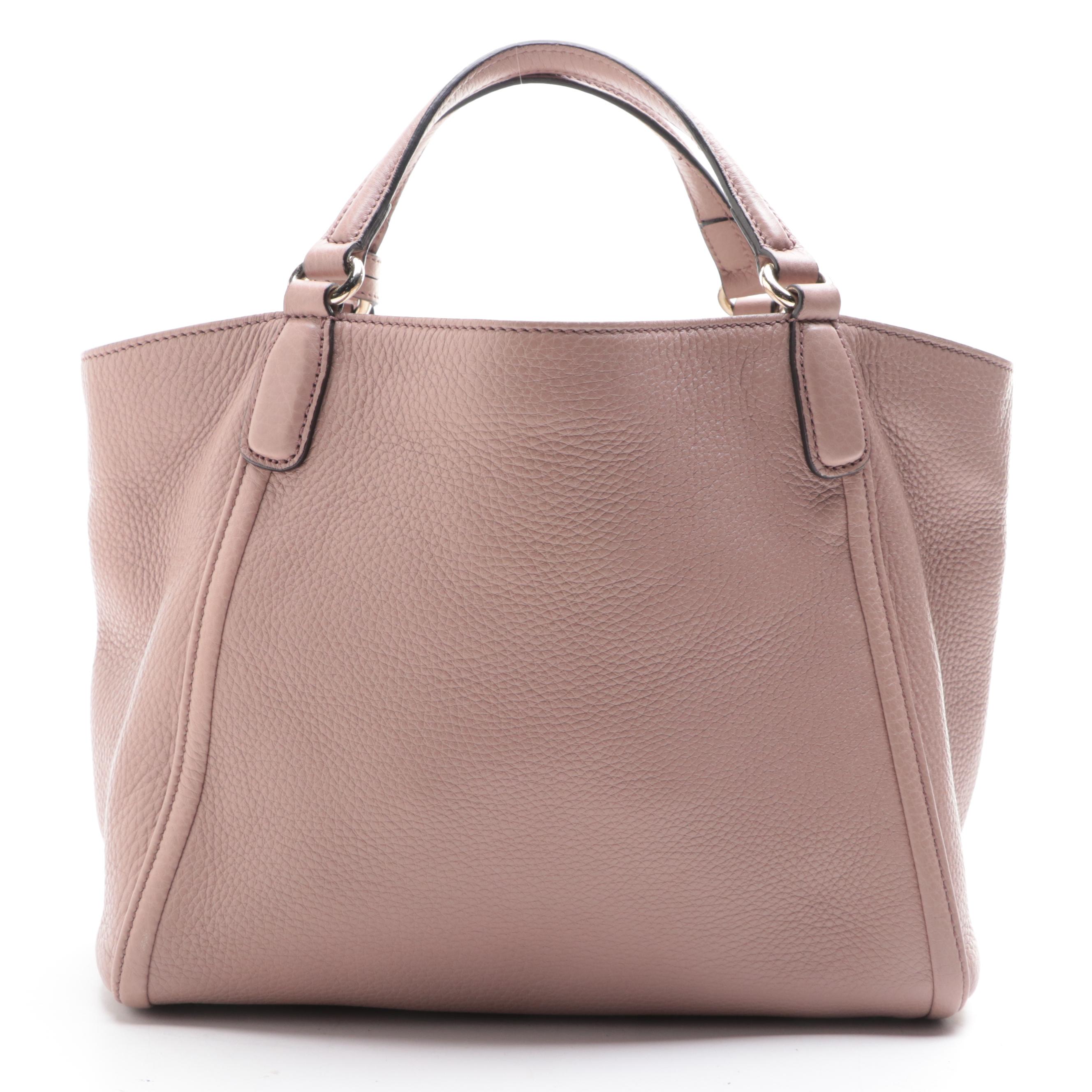 Gucci Small Soho Tassel Tote in Calfskin Leather