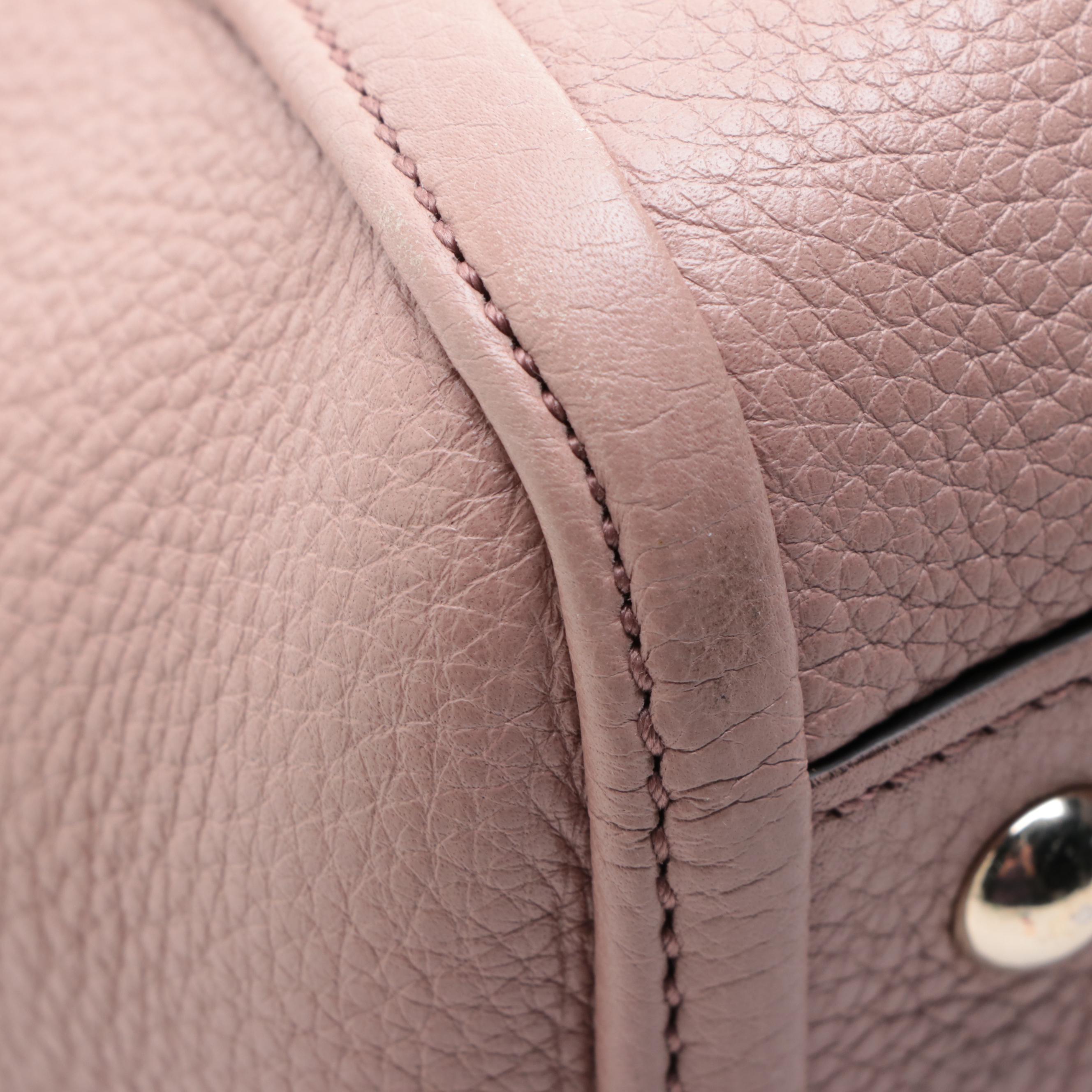 Gucci Small Soho Tassel Tote in Calfskin Leather