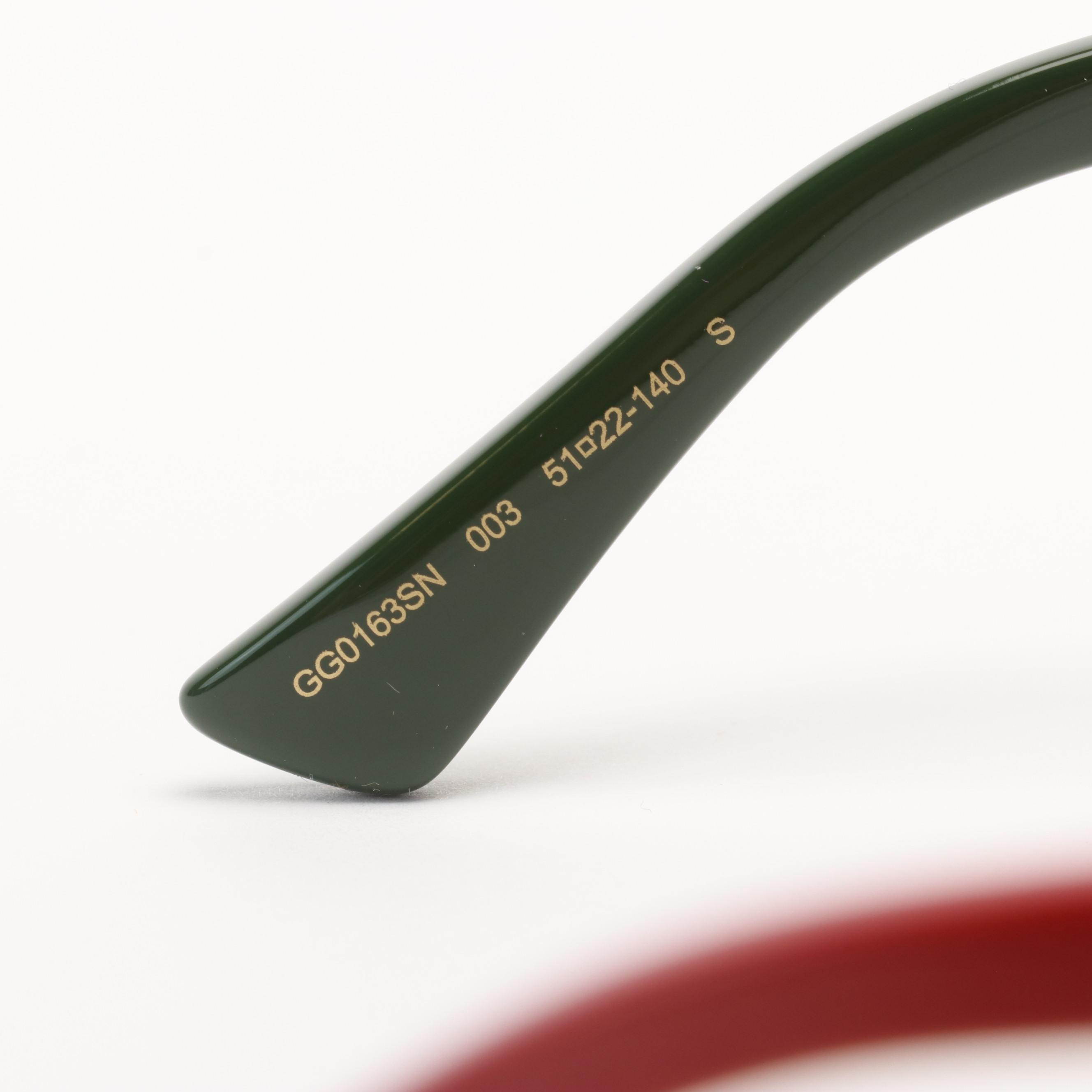 Gucci GG0163SN Sunglasses with Case