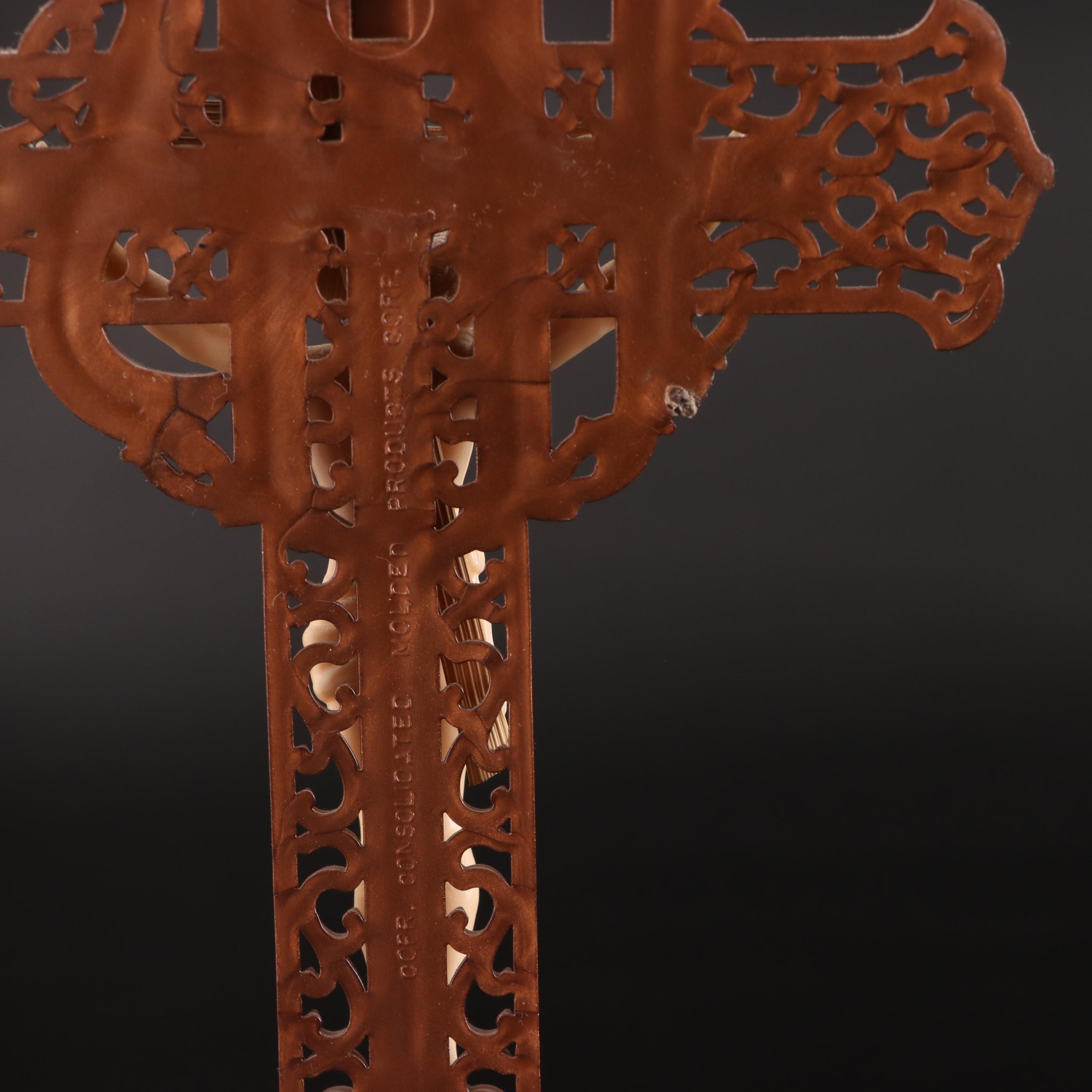 Mother-of-Pearl, Sea Shell, Abalone, Fish Bone and Plastic Crosses