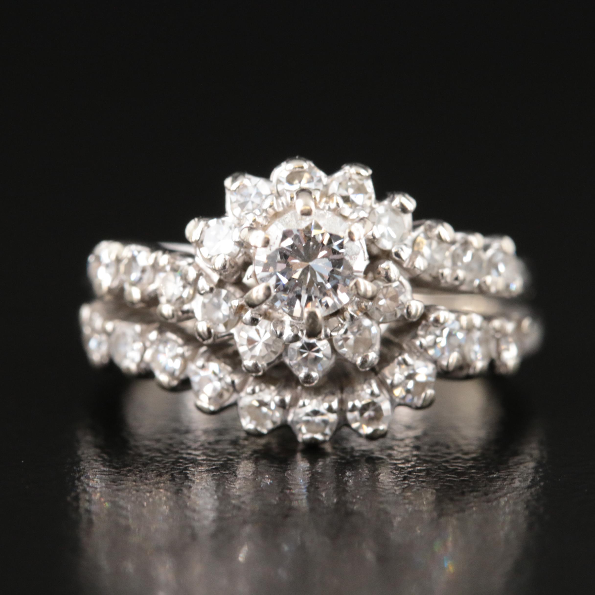 14K 1.05 CTW Diamond Ring