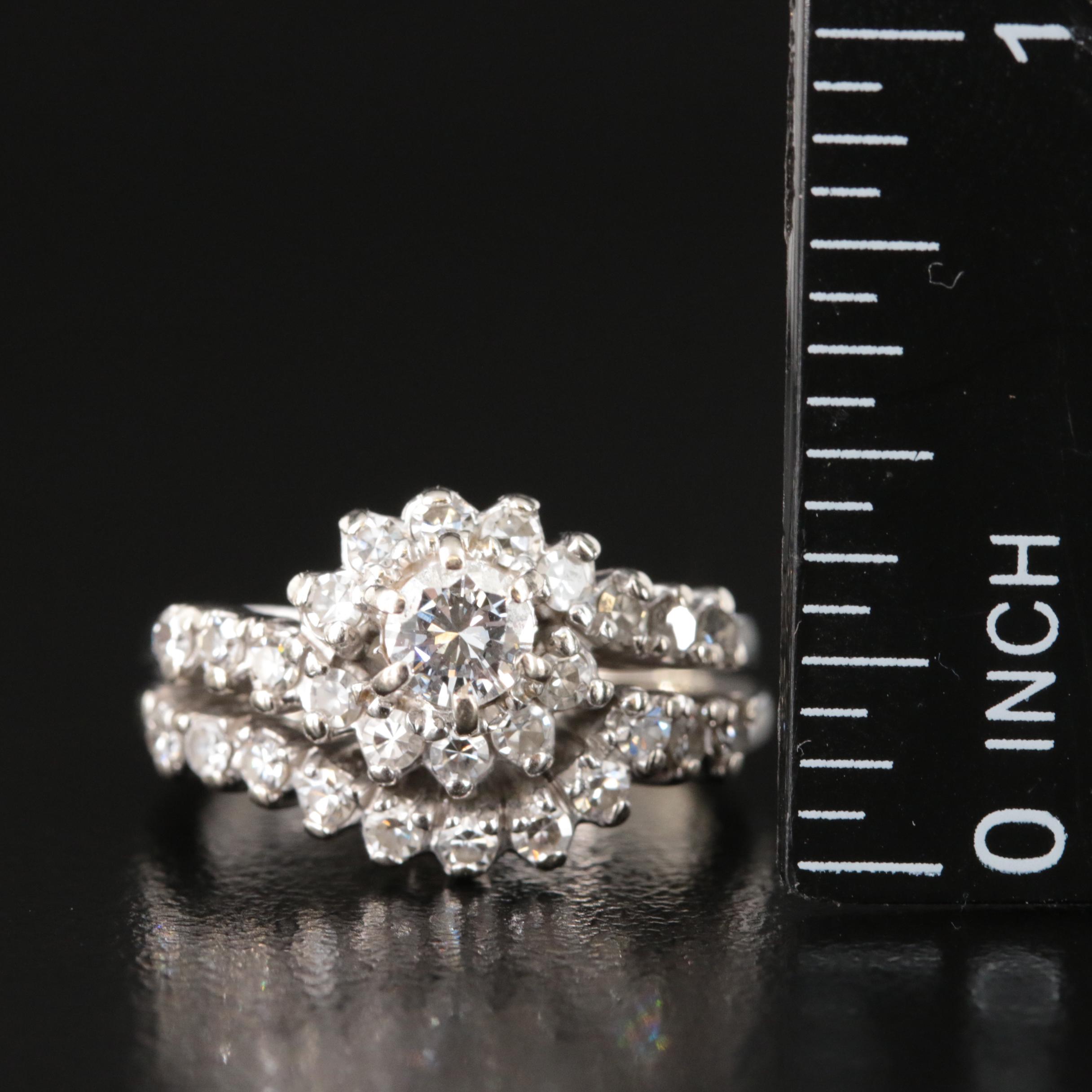 14K 1.05 CTW Diamond Ring