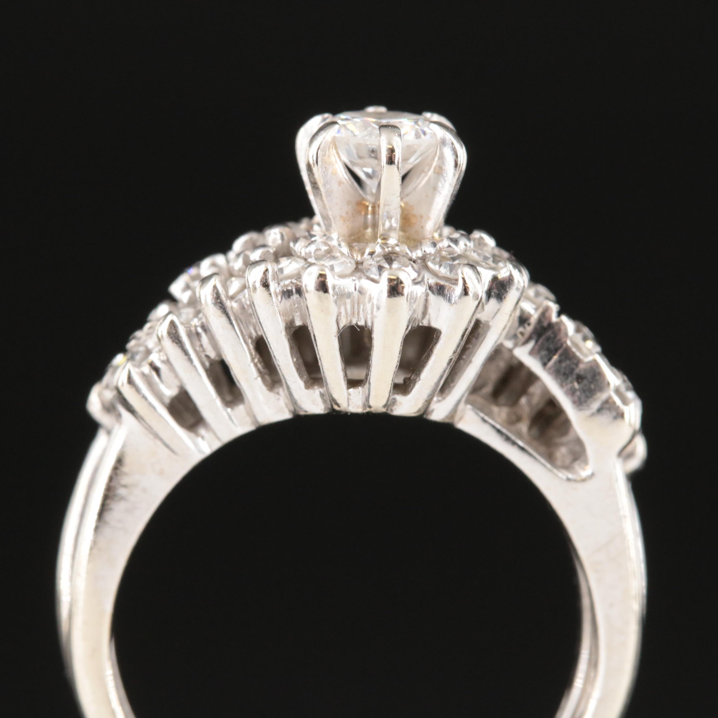 14K 1.05 CTW Diamond Ring