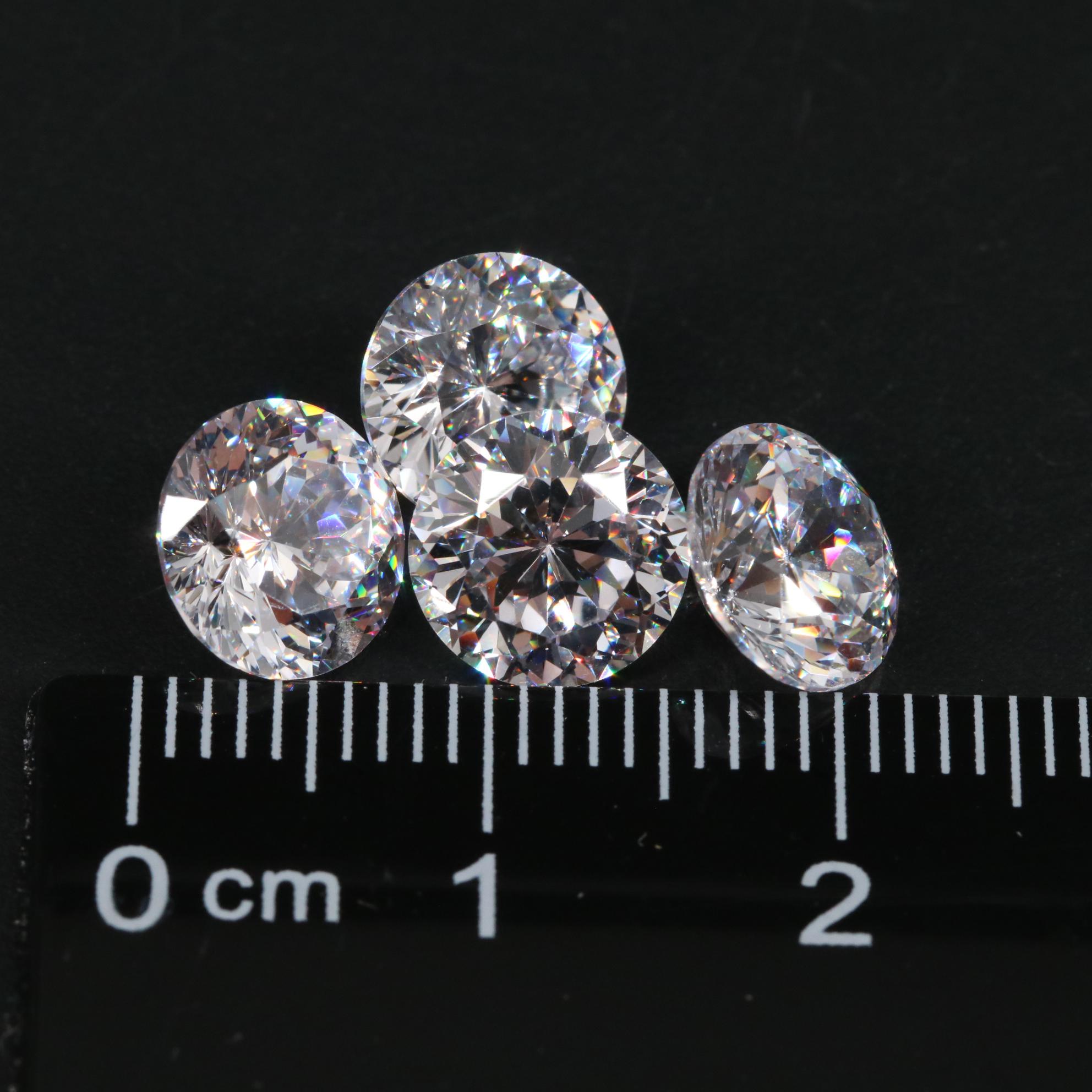 Loose 14.35 CTW Cubic Zirconia Lot