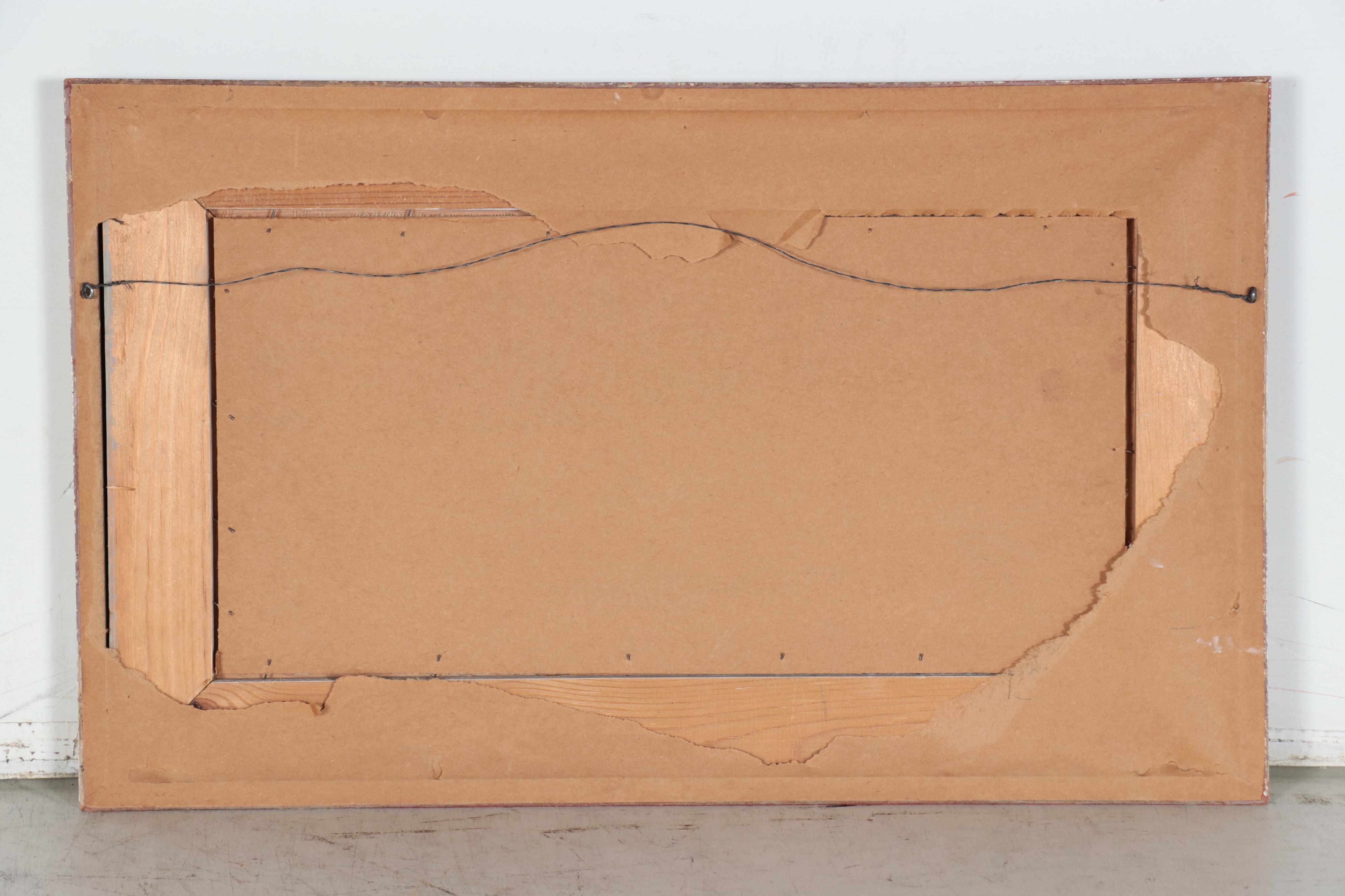 Eva Fischer Oil Painting of Mediterranean Landscape