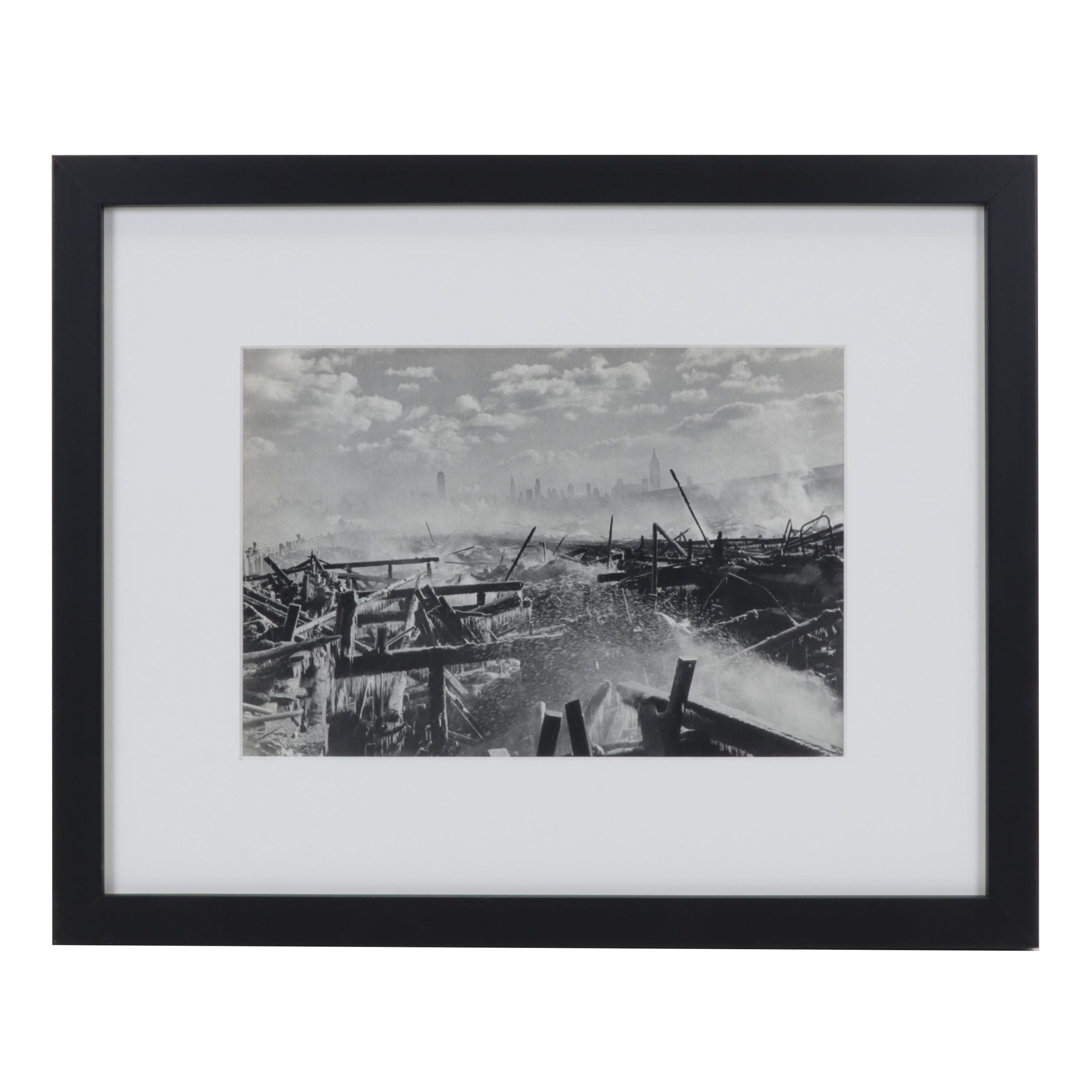 Henri Cartier-Bresson Rotogravure "New York, 1947" From "The Decisive Moment"