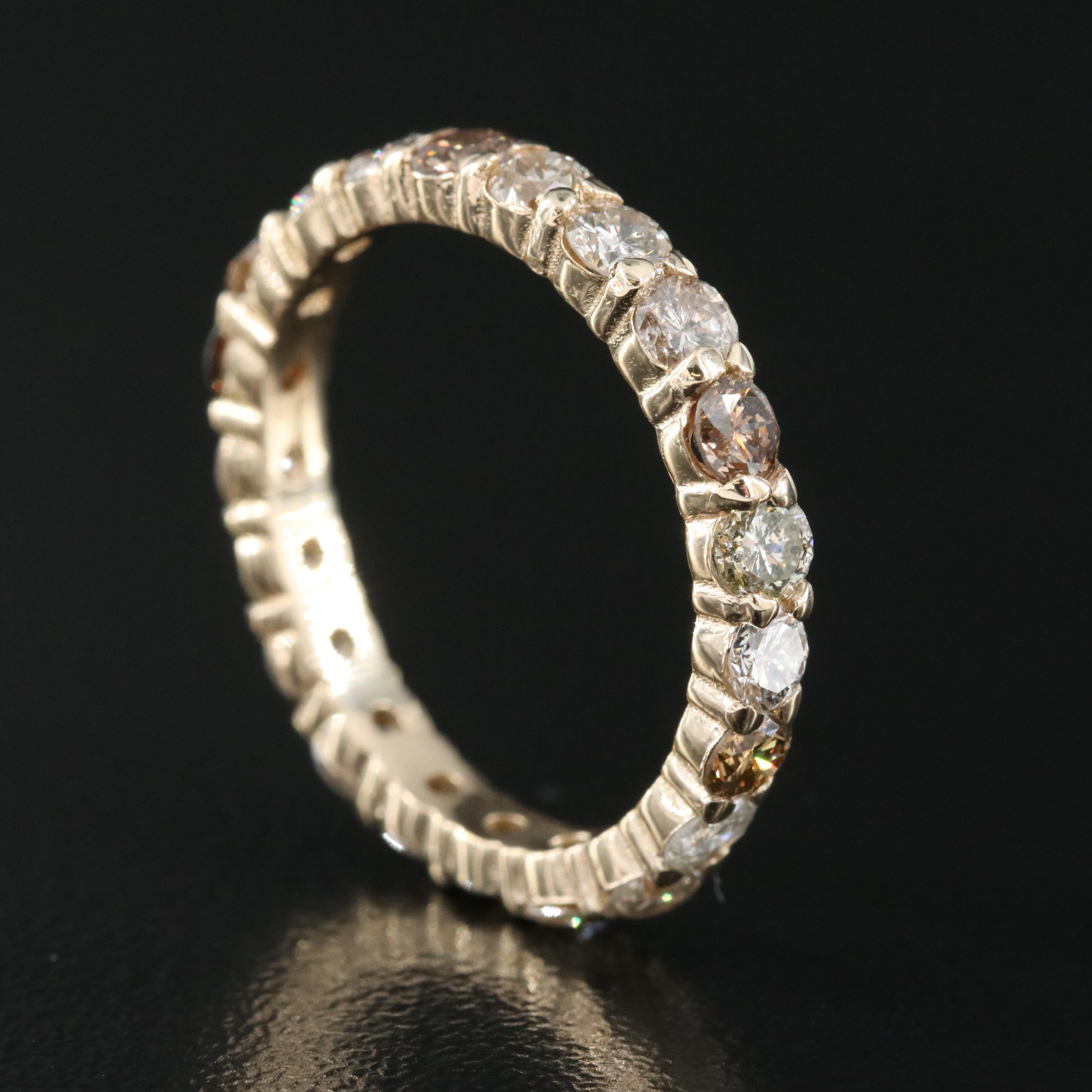 14K 2.00 CTW Diamond Eternity Band