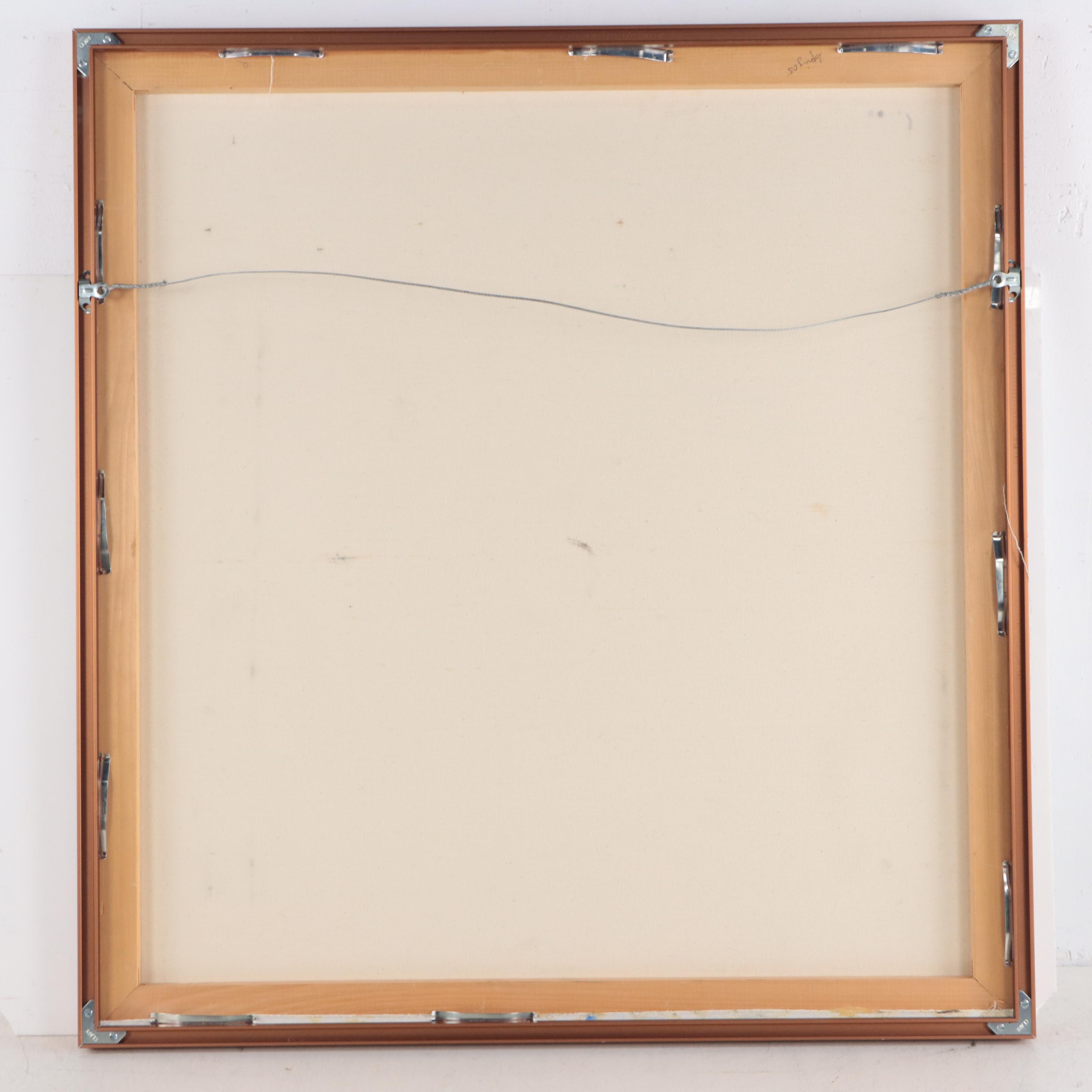 Katrina Halter Oil Painting of a Seated Female Nude, 2005