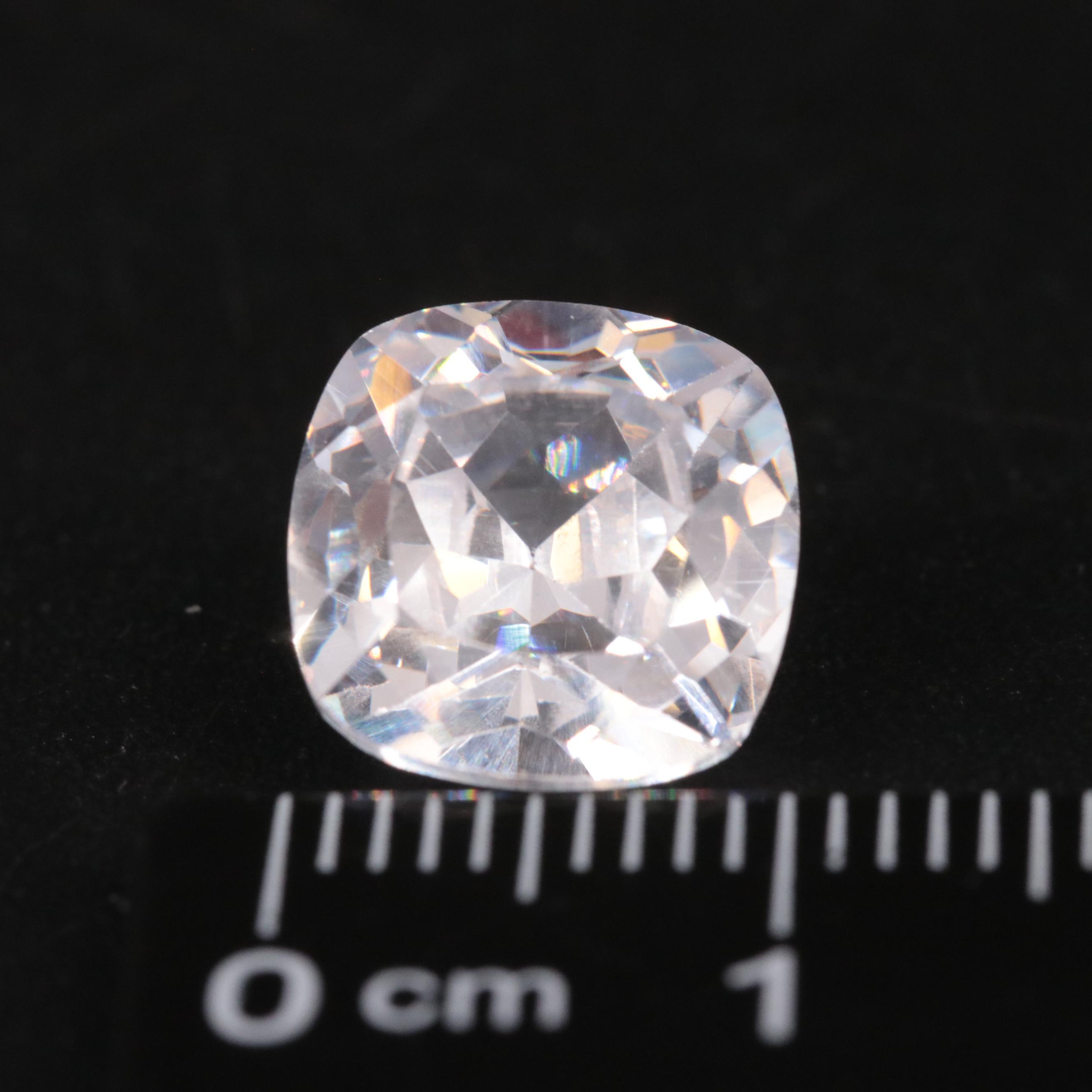 Loose 8.45 CT Cubic Zirconia