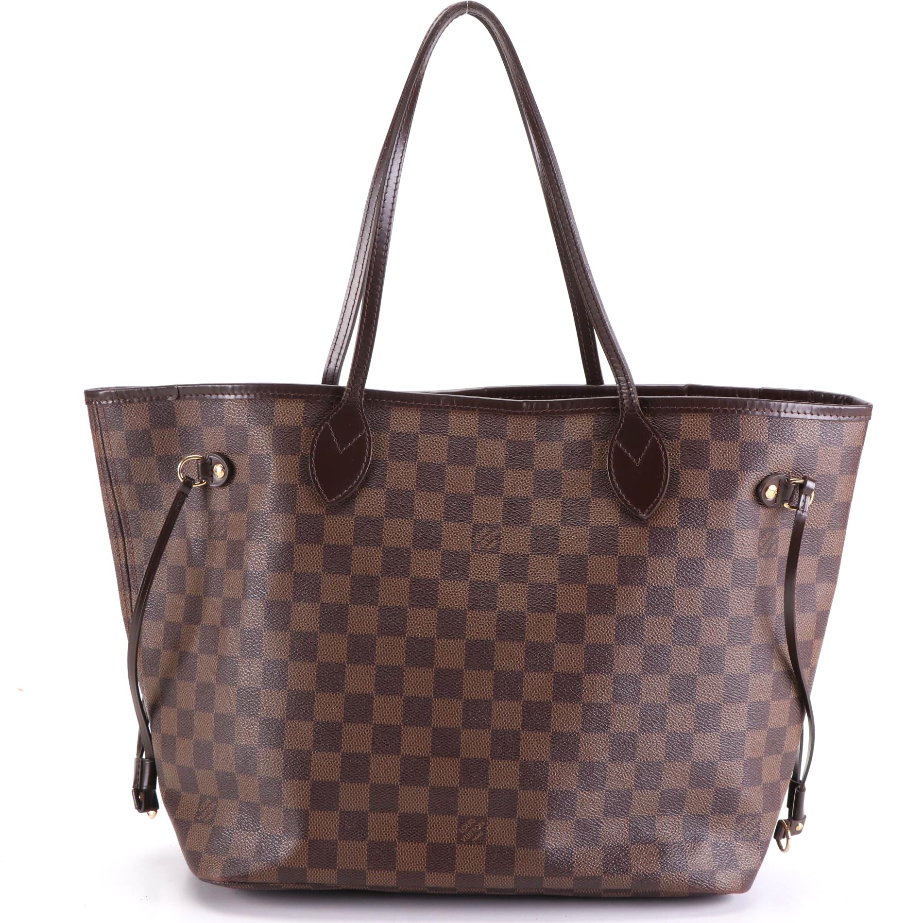 Louis Vuitton Neverfull MM in Damier Ebene Canvas and Leather