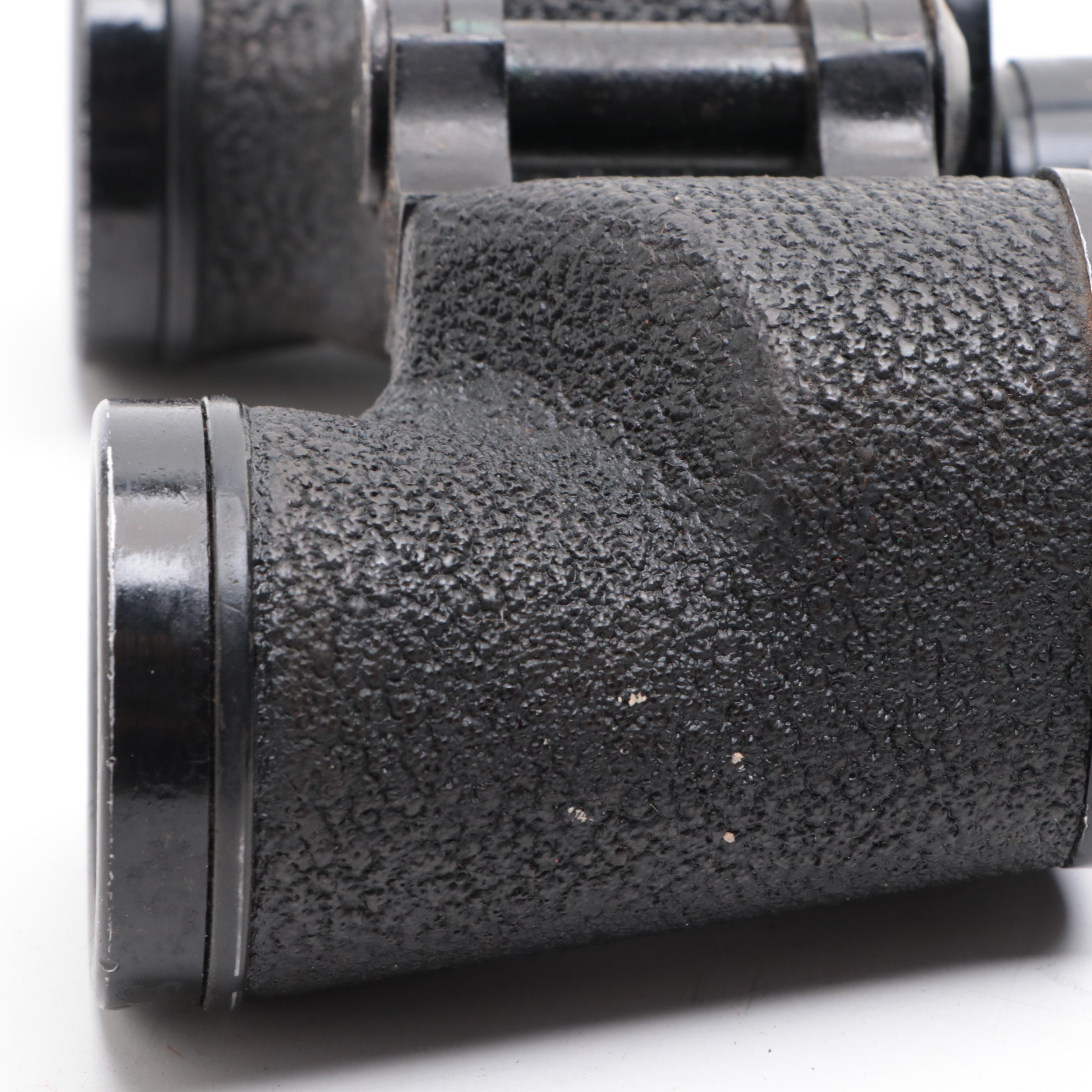 U. S. Army Nash-Kelvinator M3 Binoculars with Leather Case, 1942