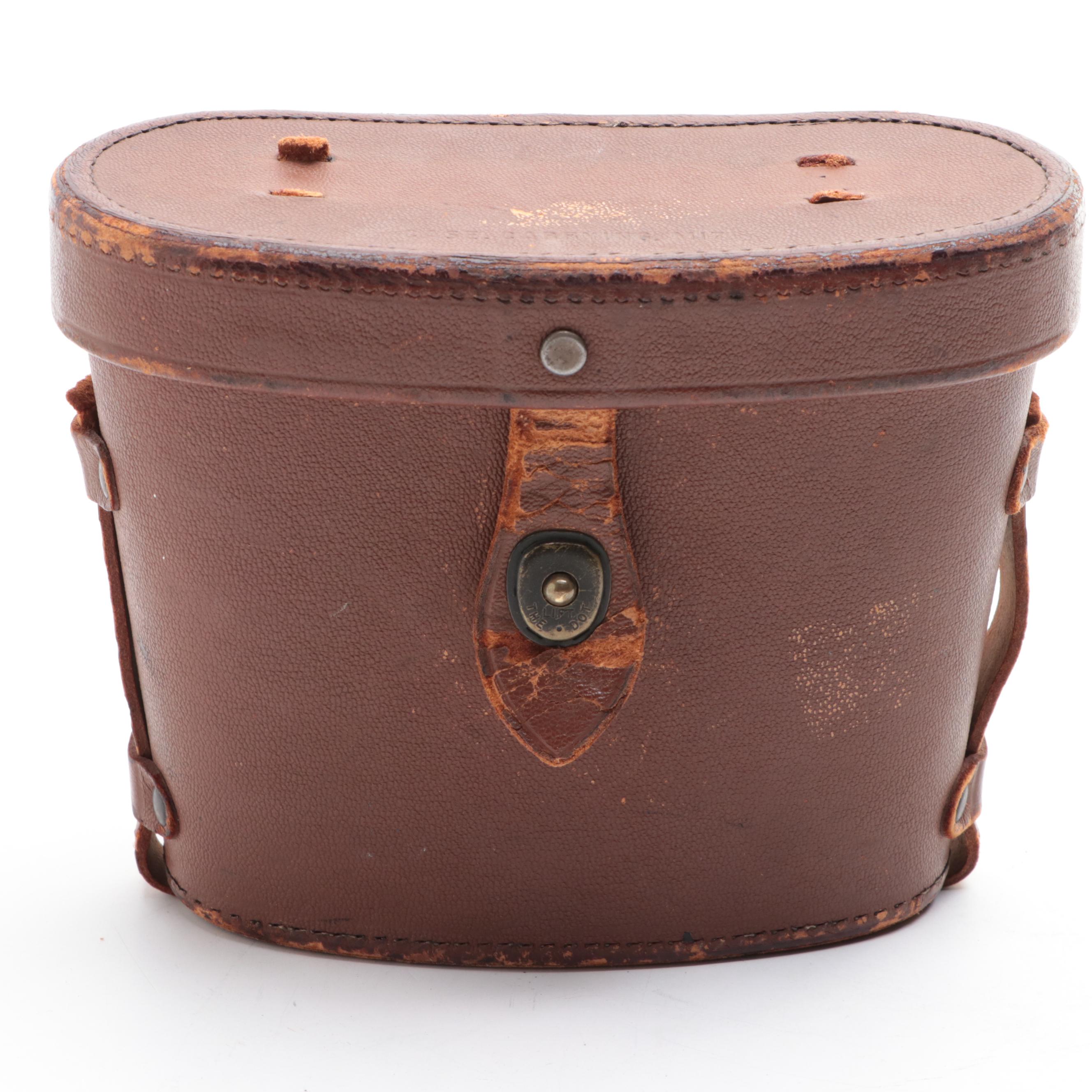 U. S. Army Nash-Kelvinator M3 Binoculars with Leather Case, 1942