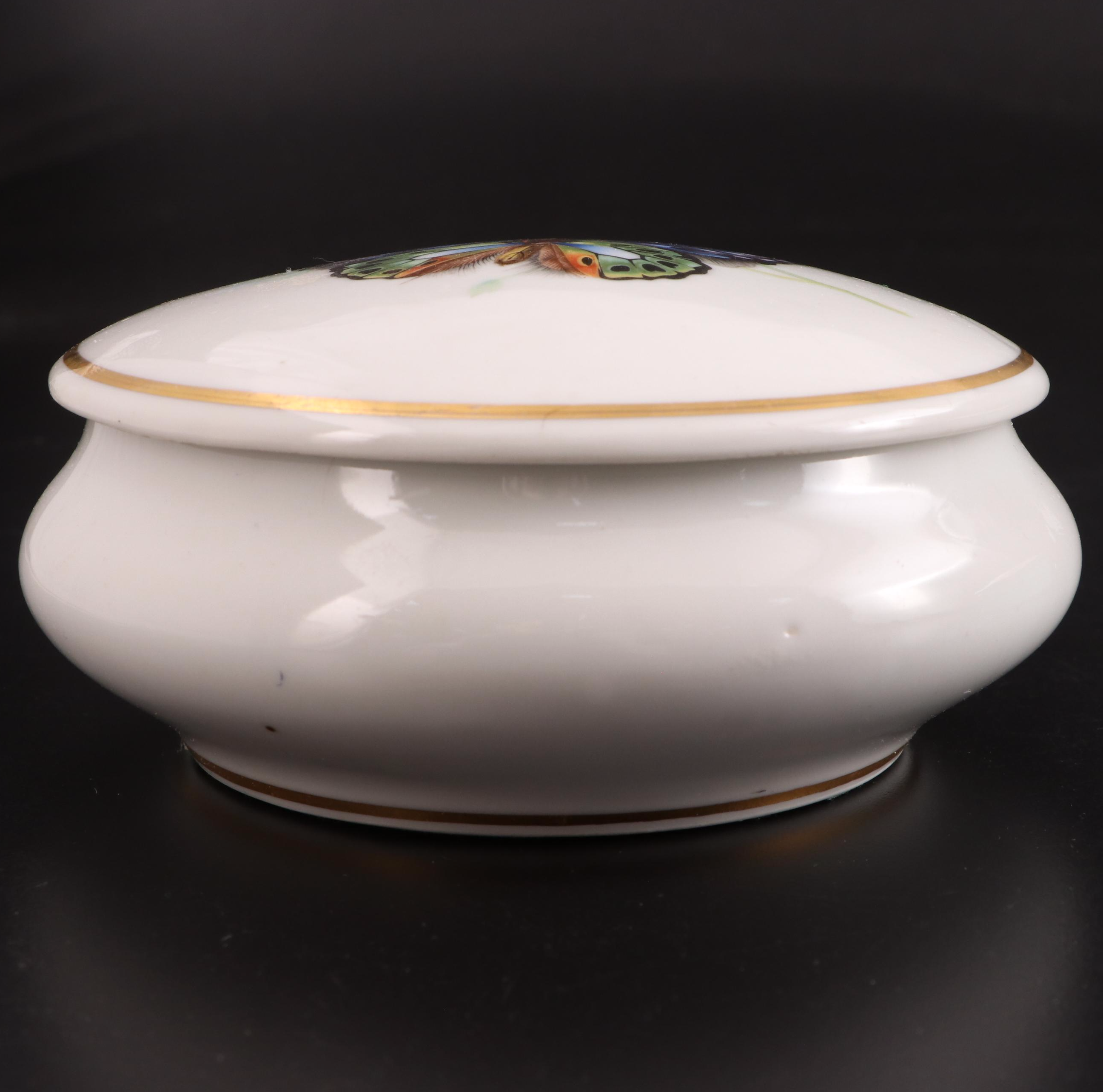 Tiffany & Co. and Limoges Porcelain Trinket Boxes