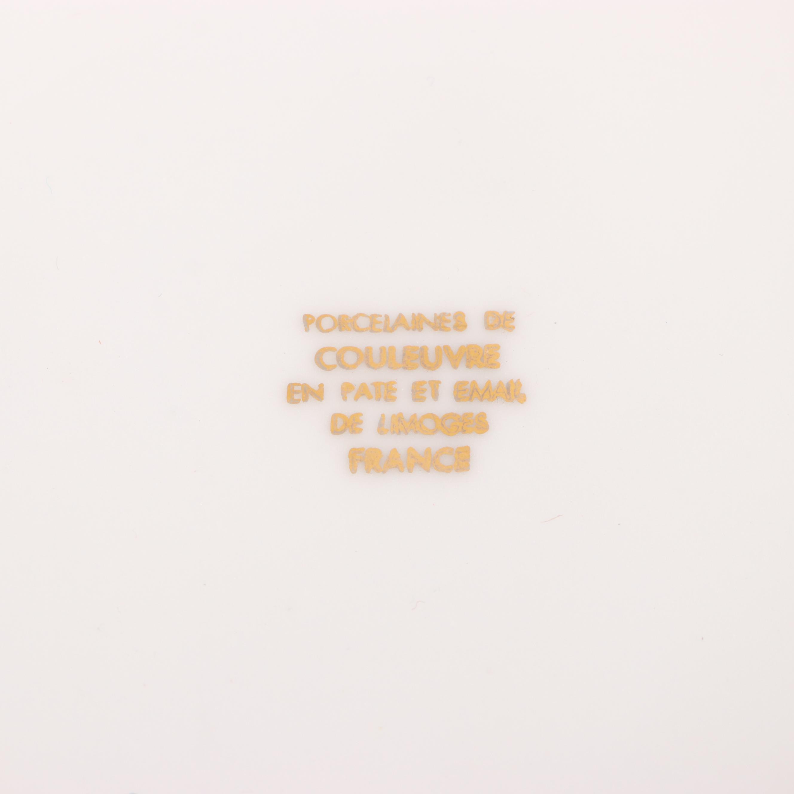 Tiffany & Co. and Limoges Porcelain Trinket Boxes