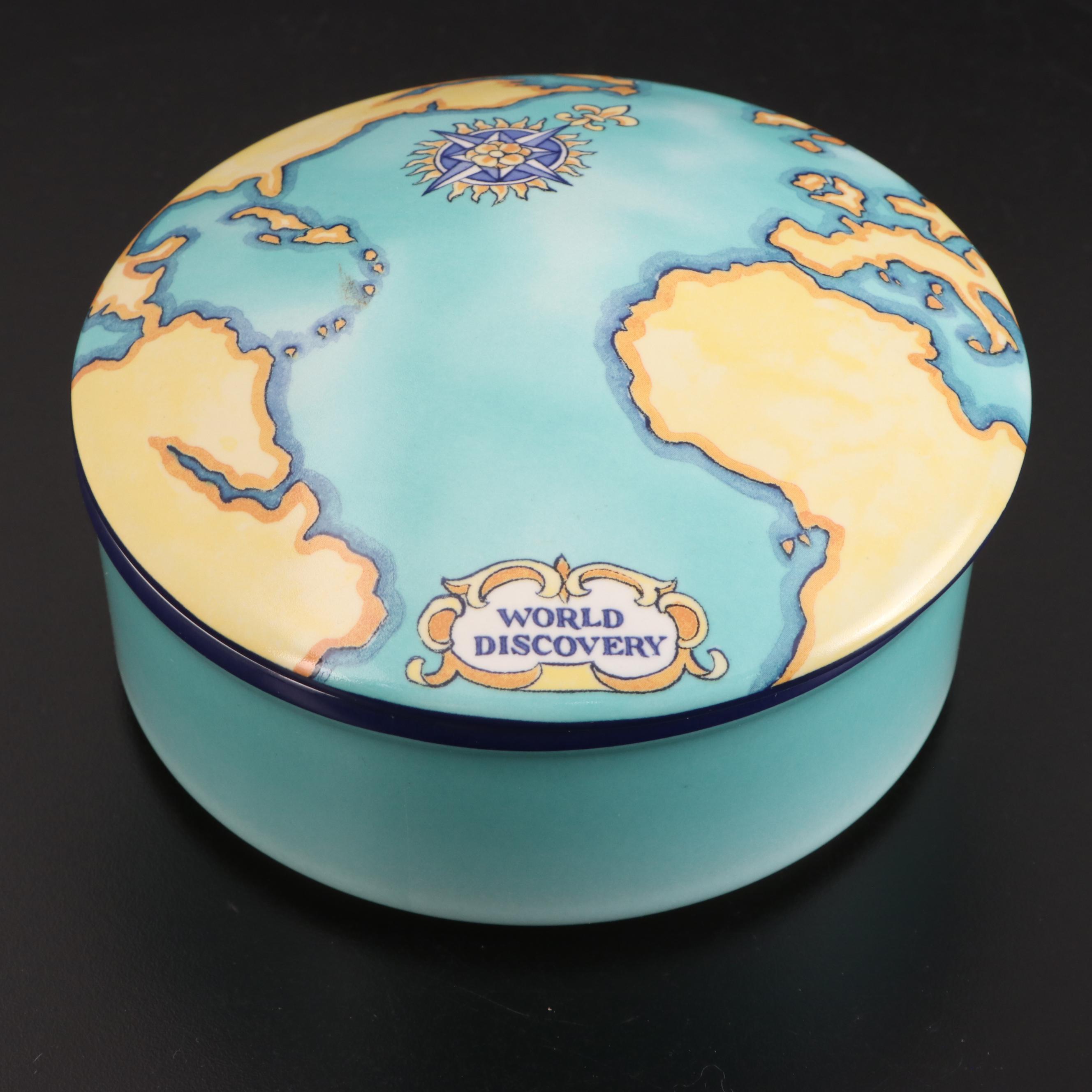 Tiffany & Co. and Limoges Porcelain Trinket Boxes