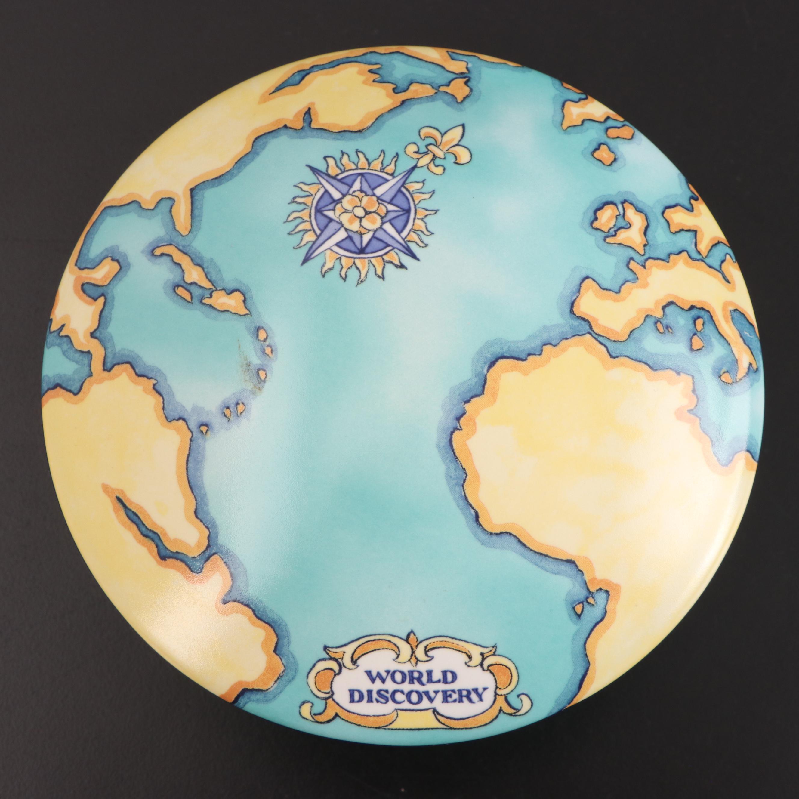 Tiffany & Co. and Limoges Porcelain Trinket Boxes