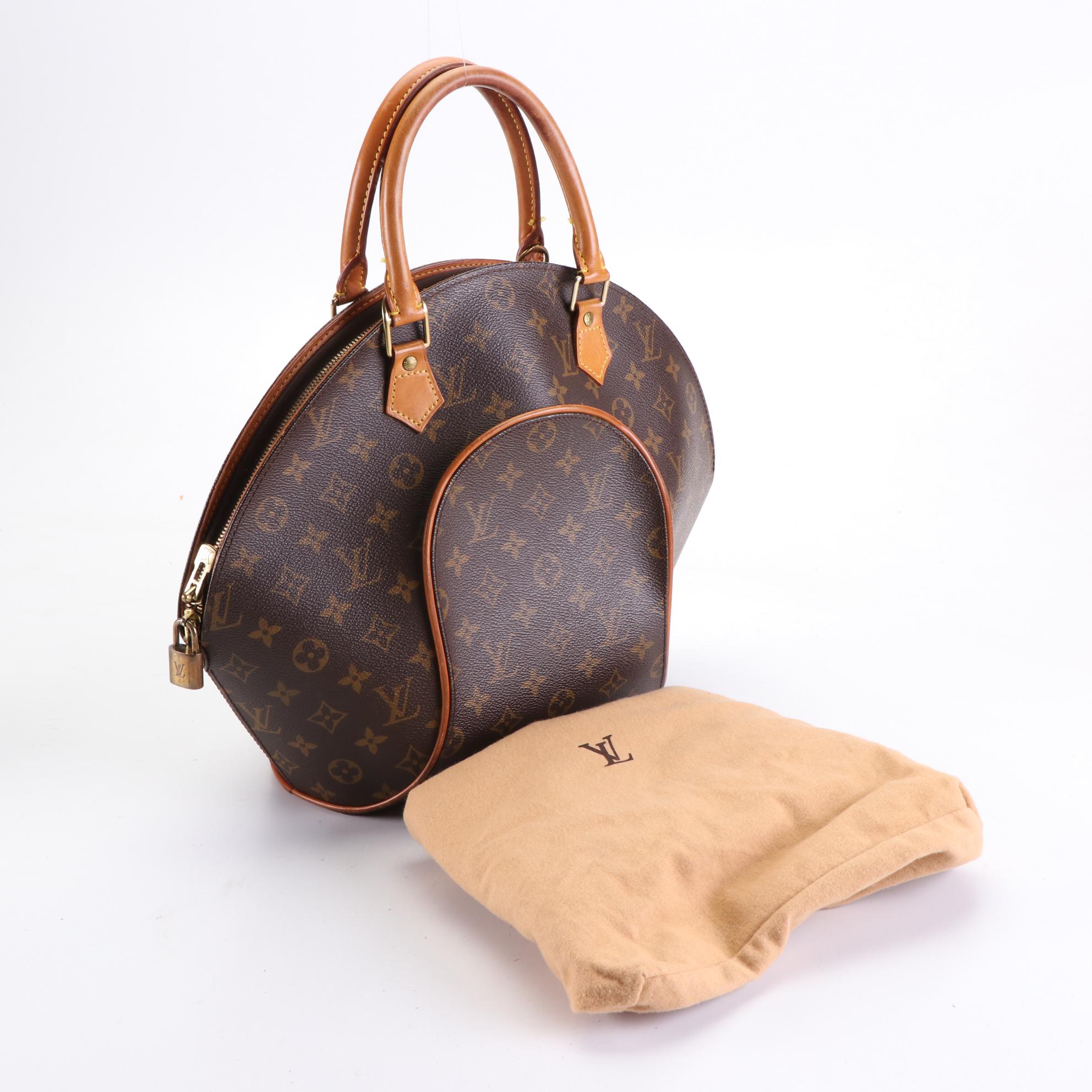 Louis Vuitton Ellipse MM Bag in Monogram Canvas