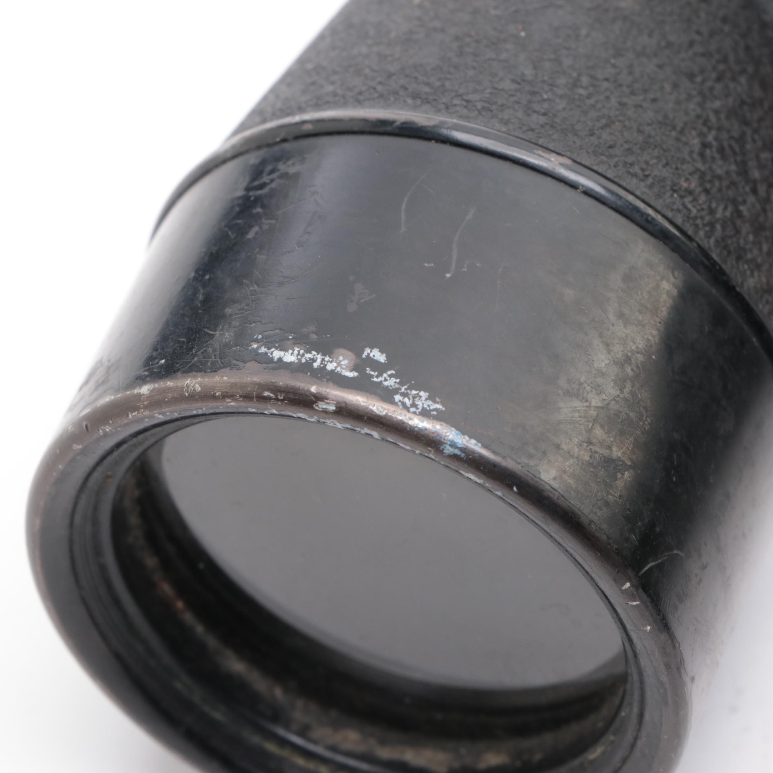 Square D for U. S. Navy Mark 21 Binoculars with Leather Case, Mid-20th Century