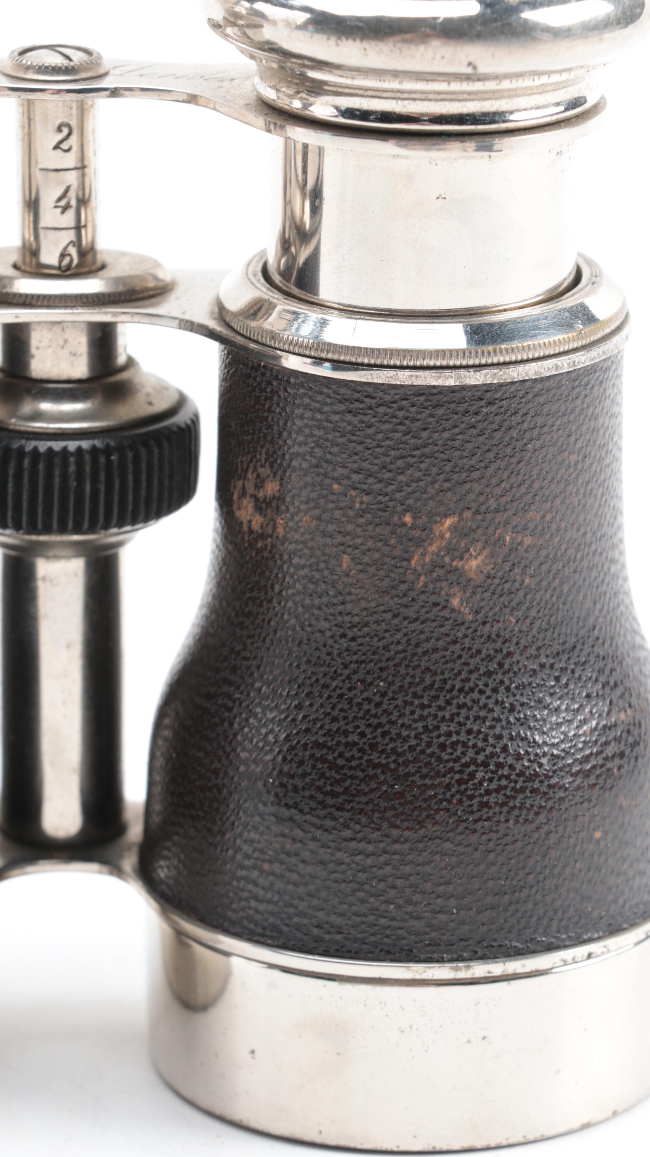 Butterfly Binoculars with Other French Chevalier Field Glasses