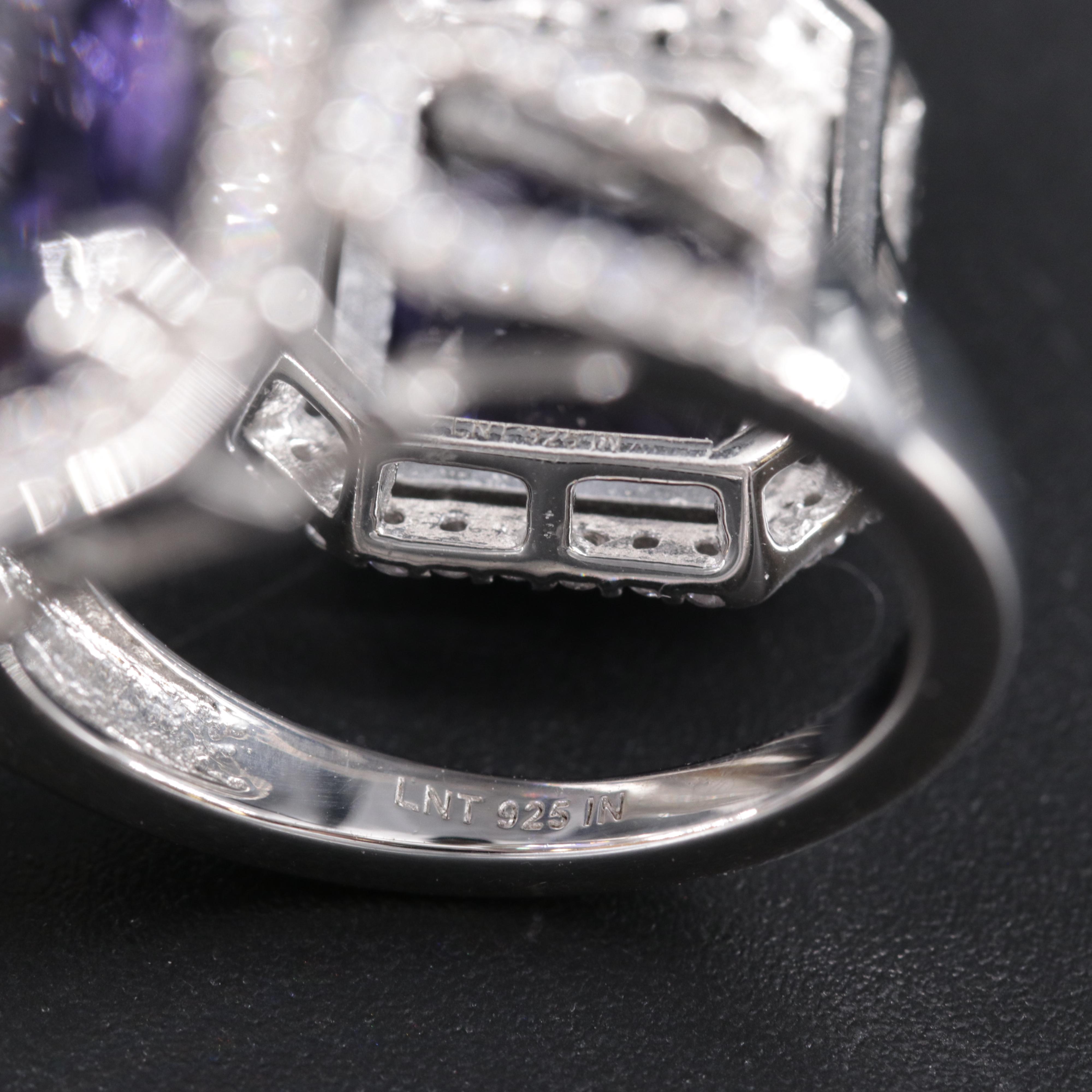 Sterling Silver Necklace and Ring Collection Including Gemstones