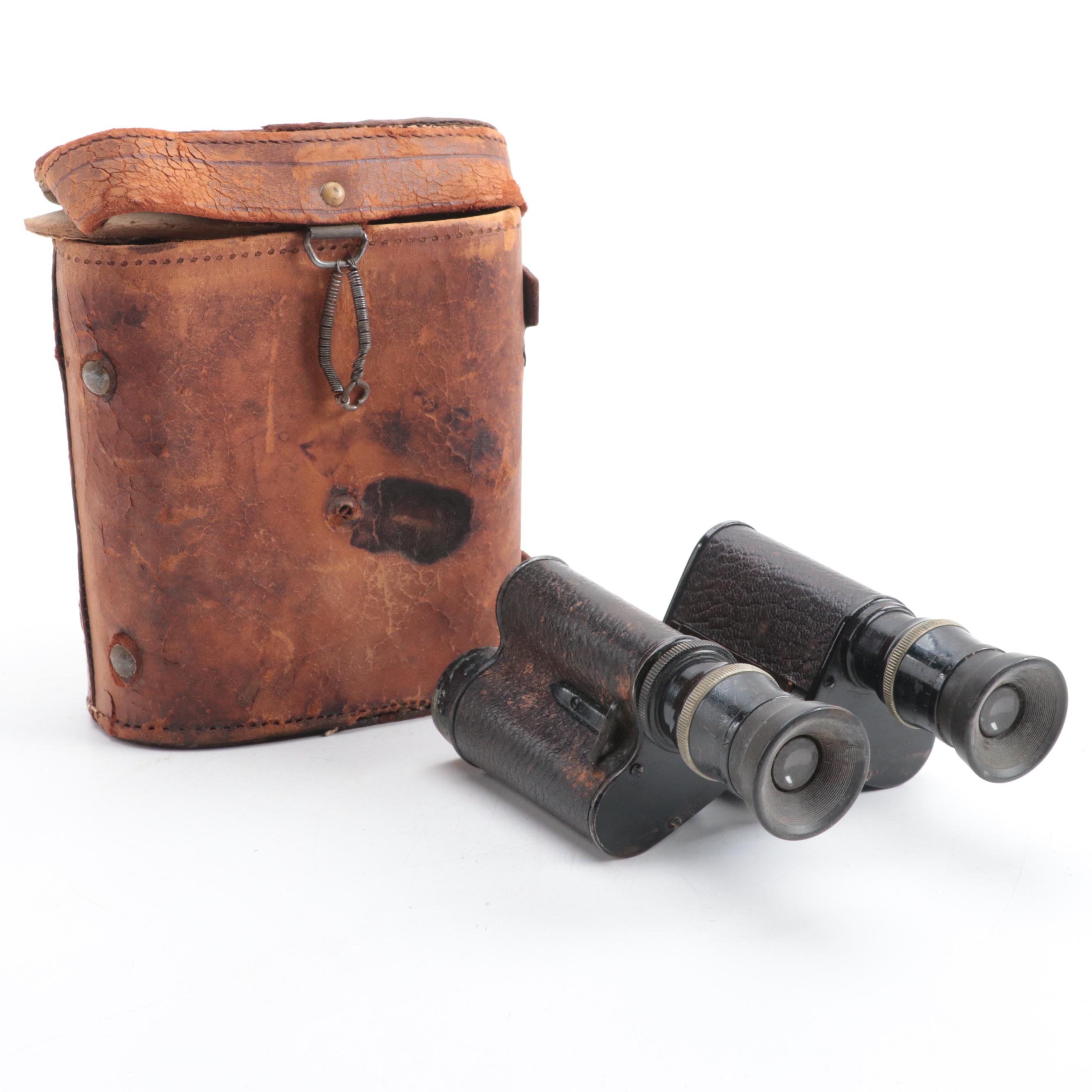 Huet French Military Binoculars, 20th Century