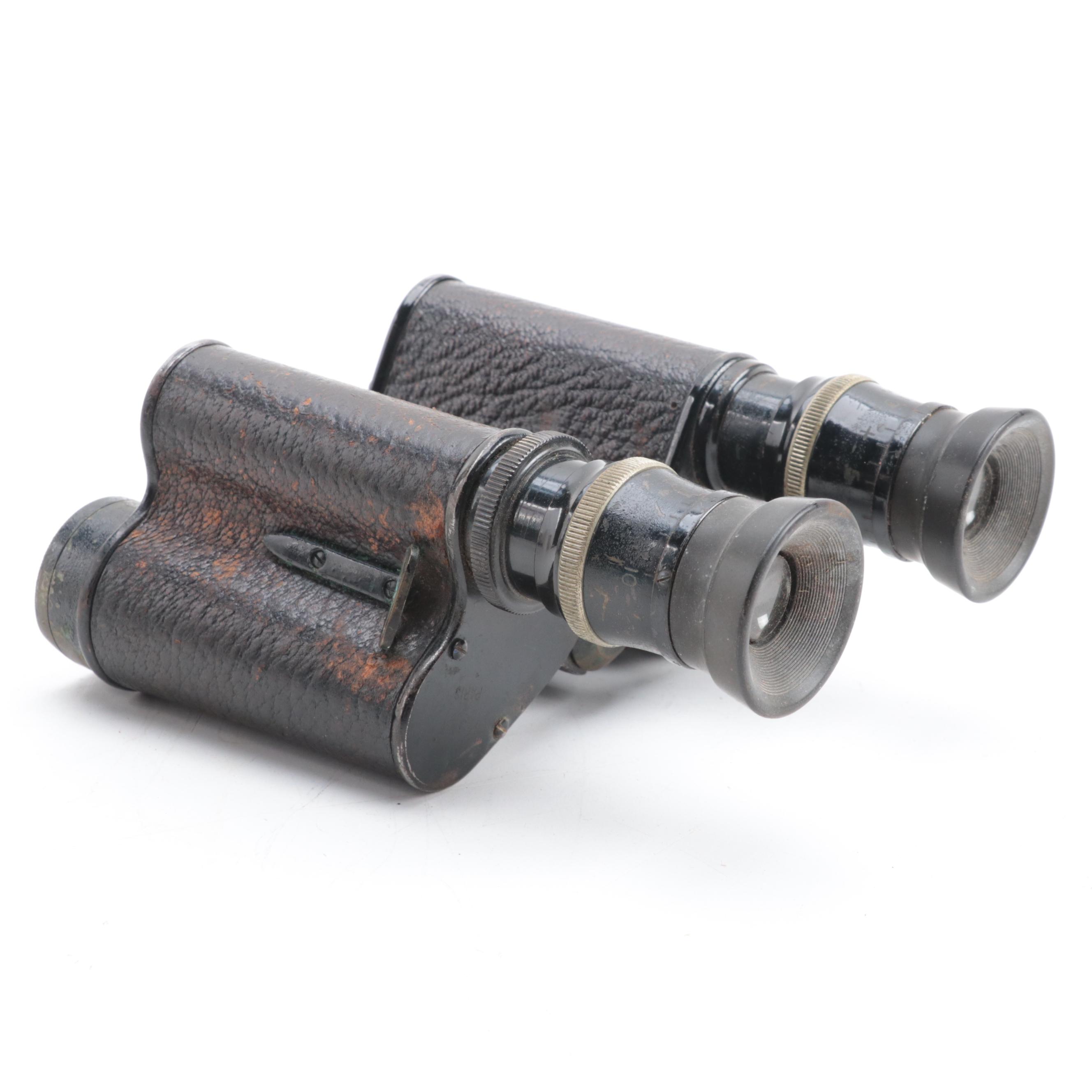 Huet French Military Binoculars, 20th Century