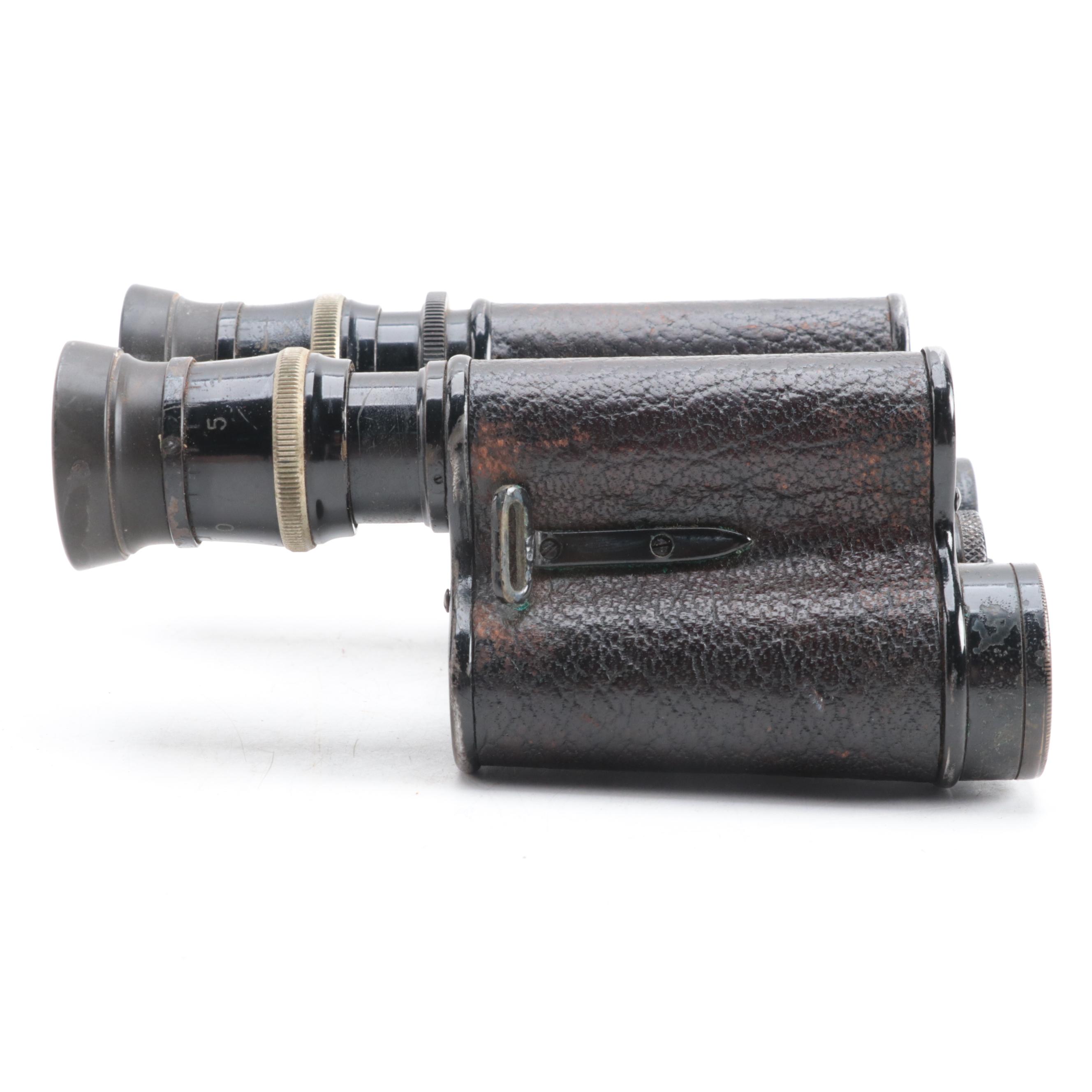 Huet French Military Binoculars, 20th Century