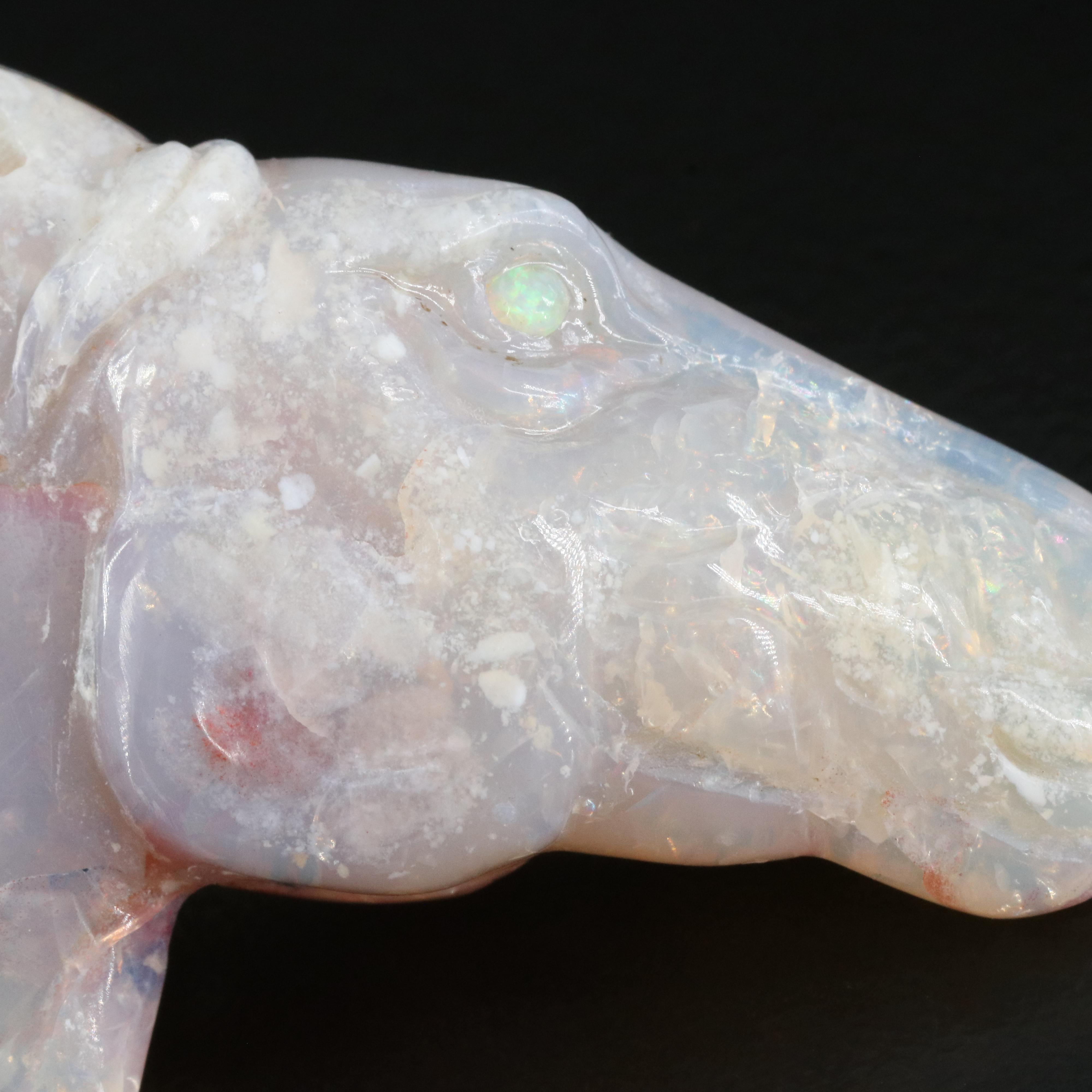 Loose 49.93 CT Carved Opal