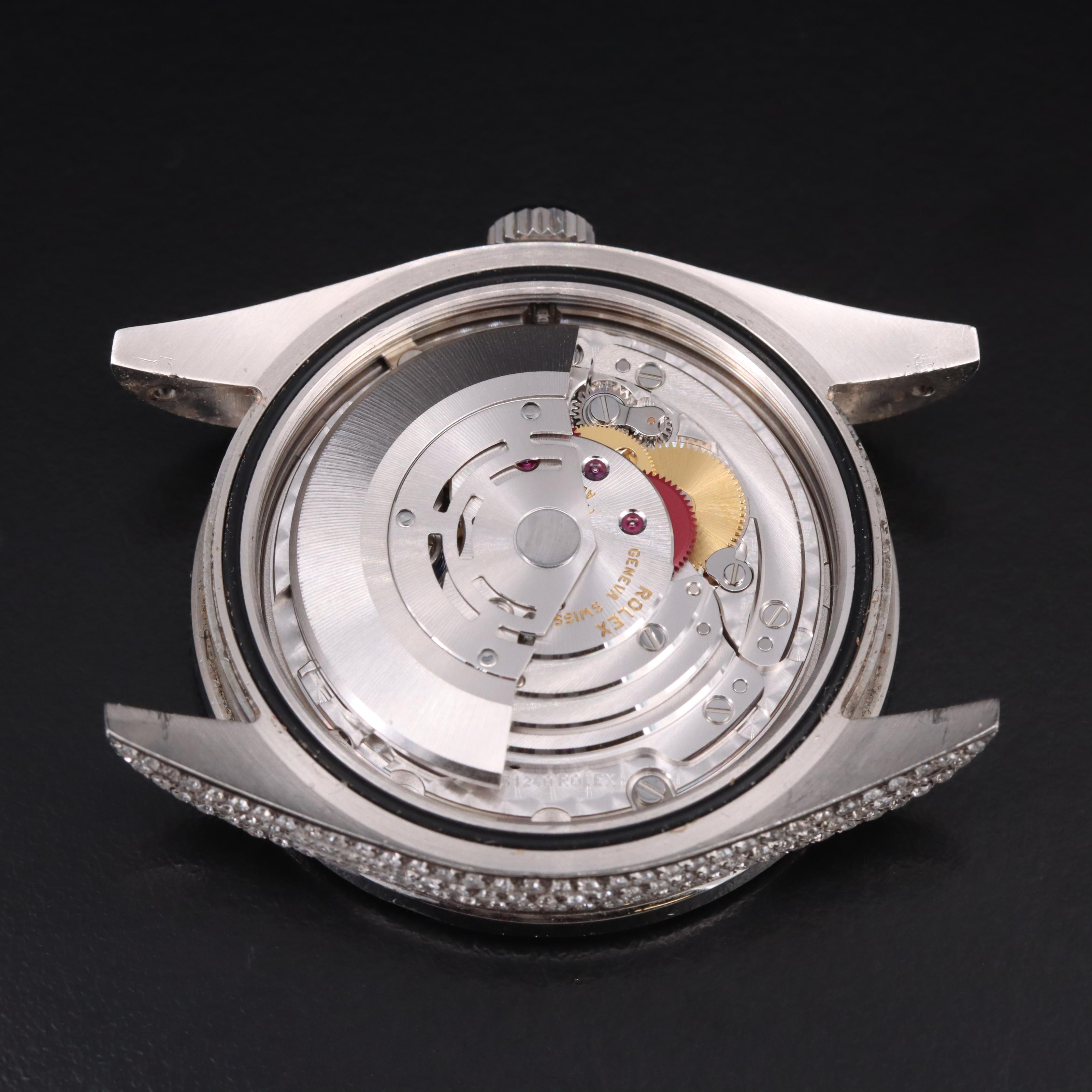 7.56 CTW Diamond Rolex Oyster Perpetual Watch with Gemstone Accents