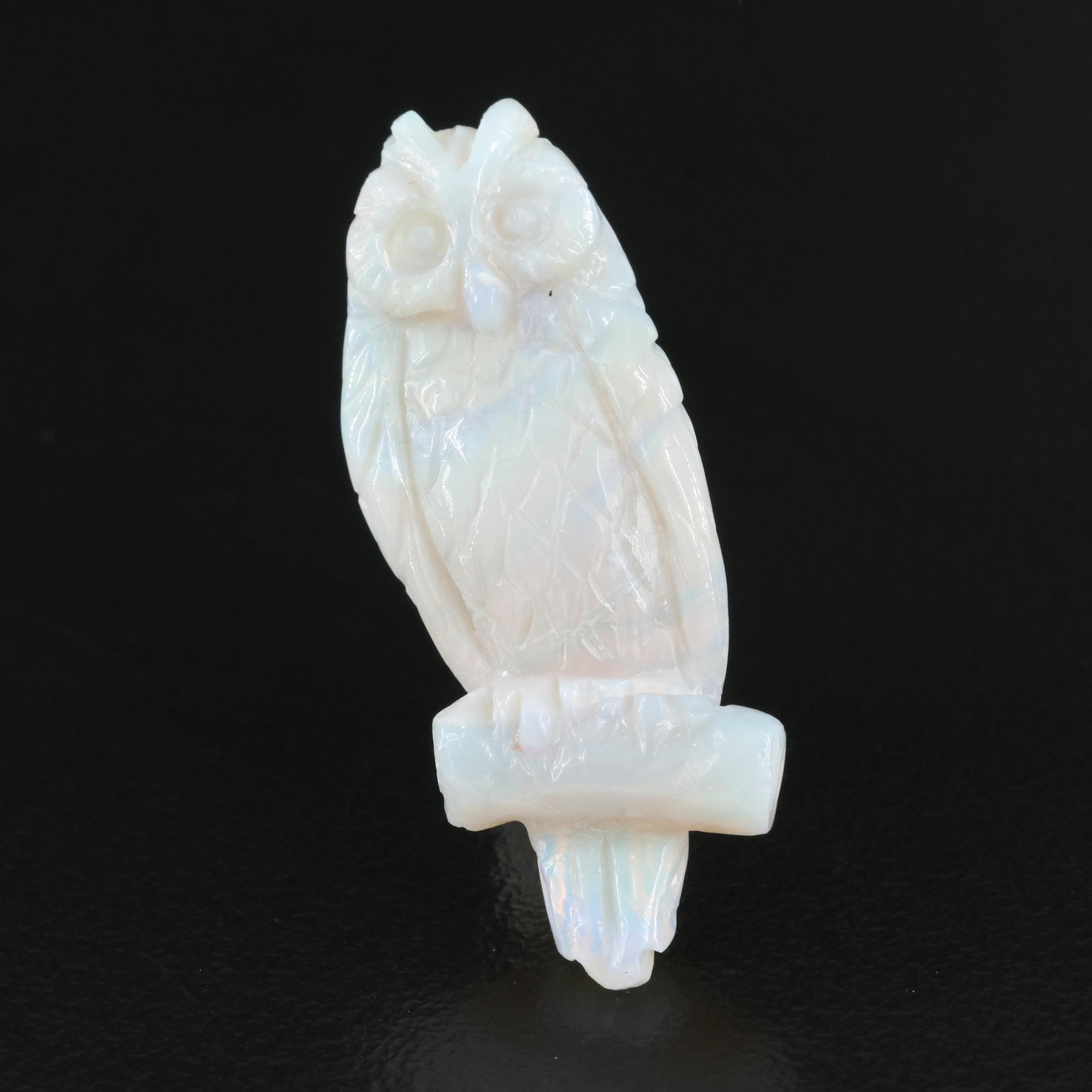 Loose 14.11 CT Carved Opal